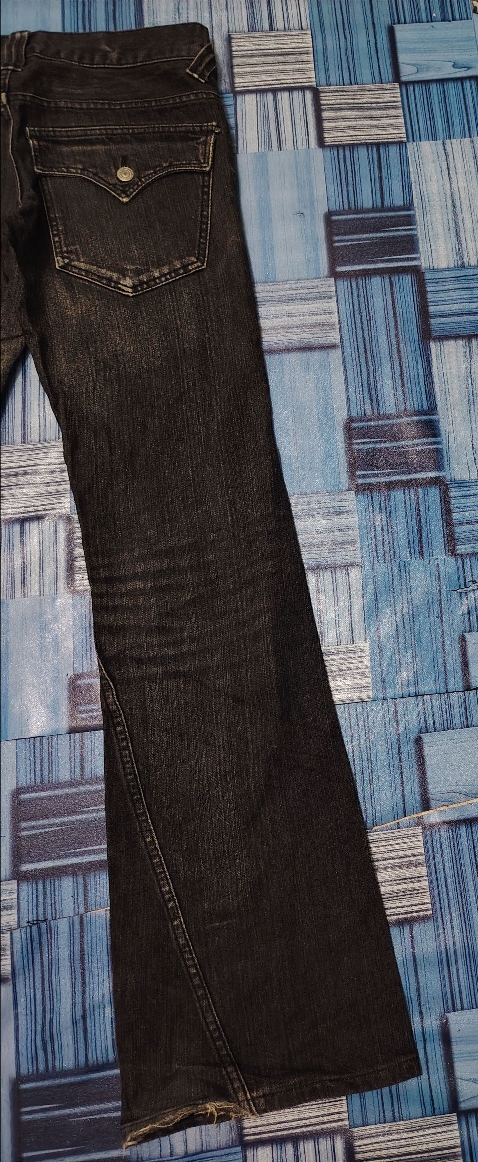 Who Decides War Japanese Modern Lovers Flared Jeans Distressed Denim Size US 30 / EU 46 - 12 Thumbnail