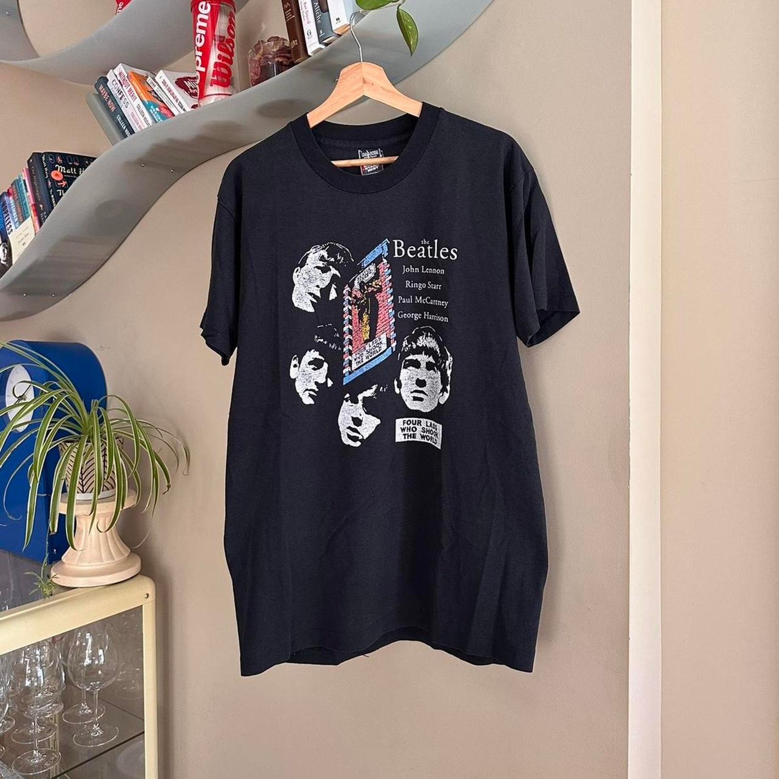 Band Tees × Vintage Vintage The Beatles Band Shirt Size US L / EU 52-54 / 3 - 1 Thumbnail