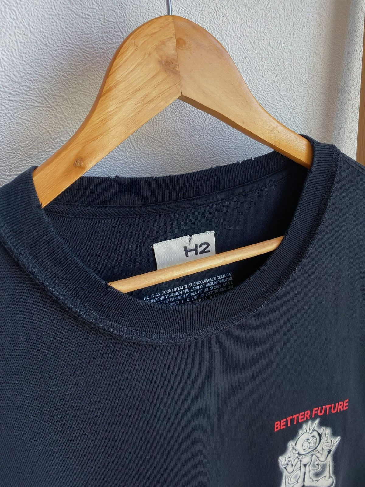 H&M × Heron Preston Heron Preston H2 x H&M “Better Future” Oversize T-shirt Size US S / EU 44-46 / 1 - 17 Thumbnail
