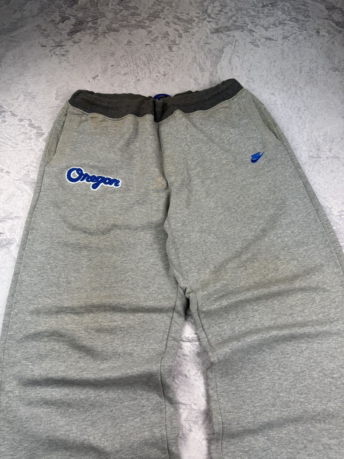 Nike × Vintage NIKE OREGON VINTAGE BASIC LOGO OVERSIZE BAGGY PANTS Size US 34 / EU 50 - 3 Thumbnail
