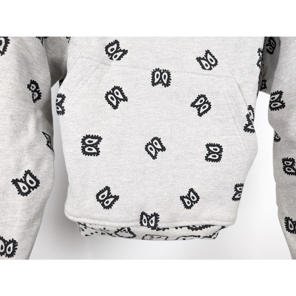 Rhude o1rshd1 Rhude Bandana Hoodie in Heather Grey Size US L / EU 52-54 / 3 - 7 Thumbnail
