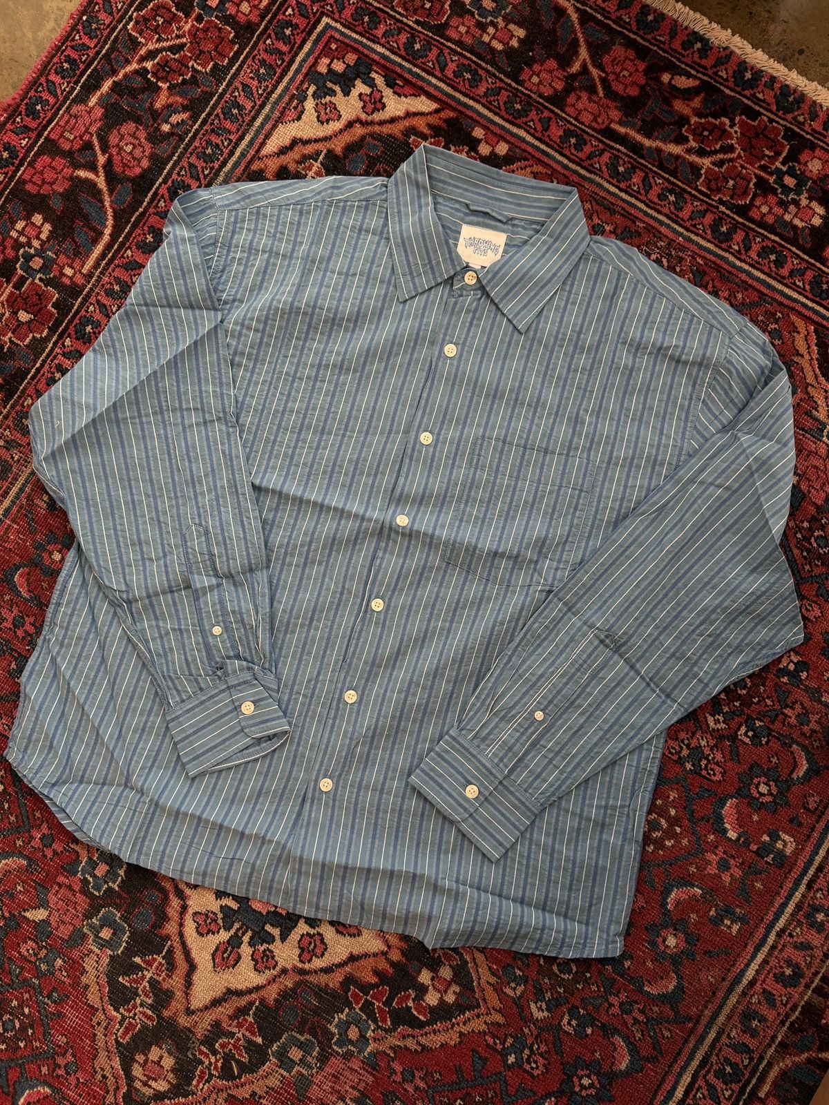 Throwing Fits Throwing Fits Blue Chip Margin Shirt - NEW Size US XL / EU 56 / 4 - 4 Thumbnail