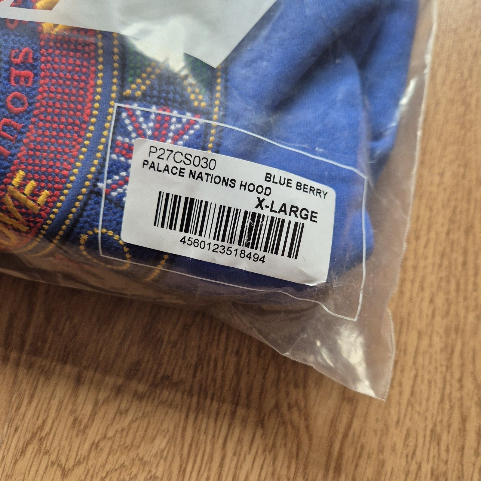 Palace Palace Nations Hood Blue XL Brand New FW24 Size US XL / EU 56 / 4 - 8 Thumbnail