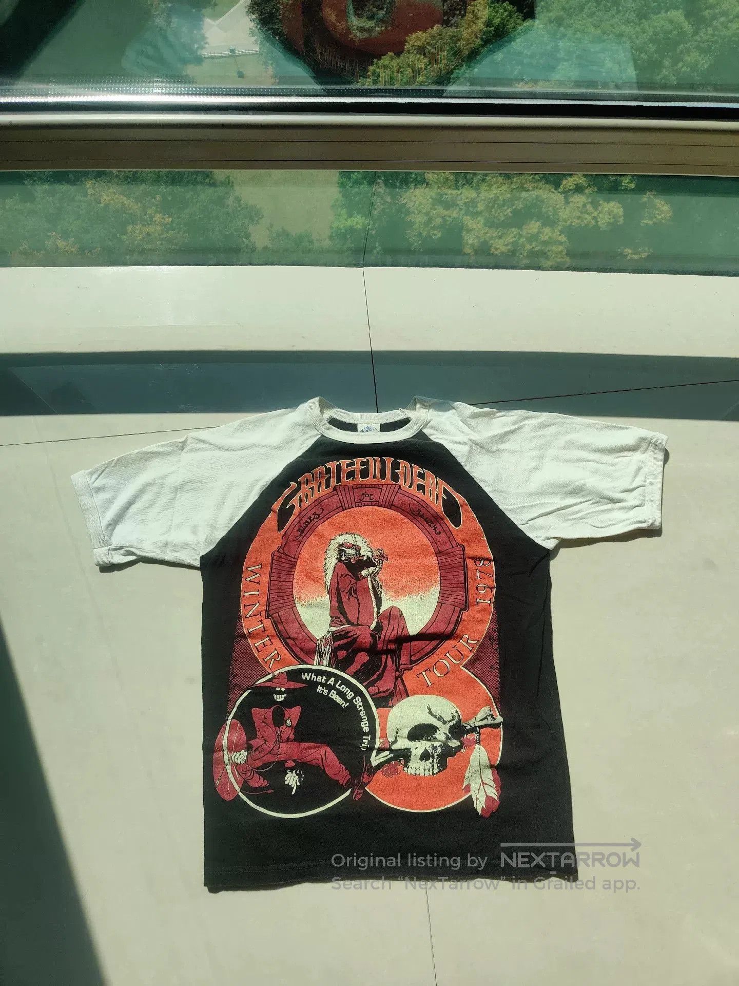 Freewheelers bootleggers short sleeve skull graphic tee. Size US S / EU 44-46 / 1 - 1 Thumbnail