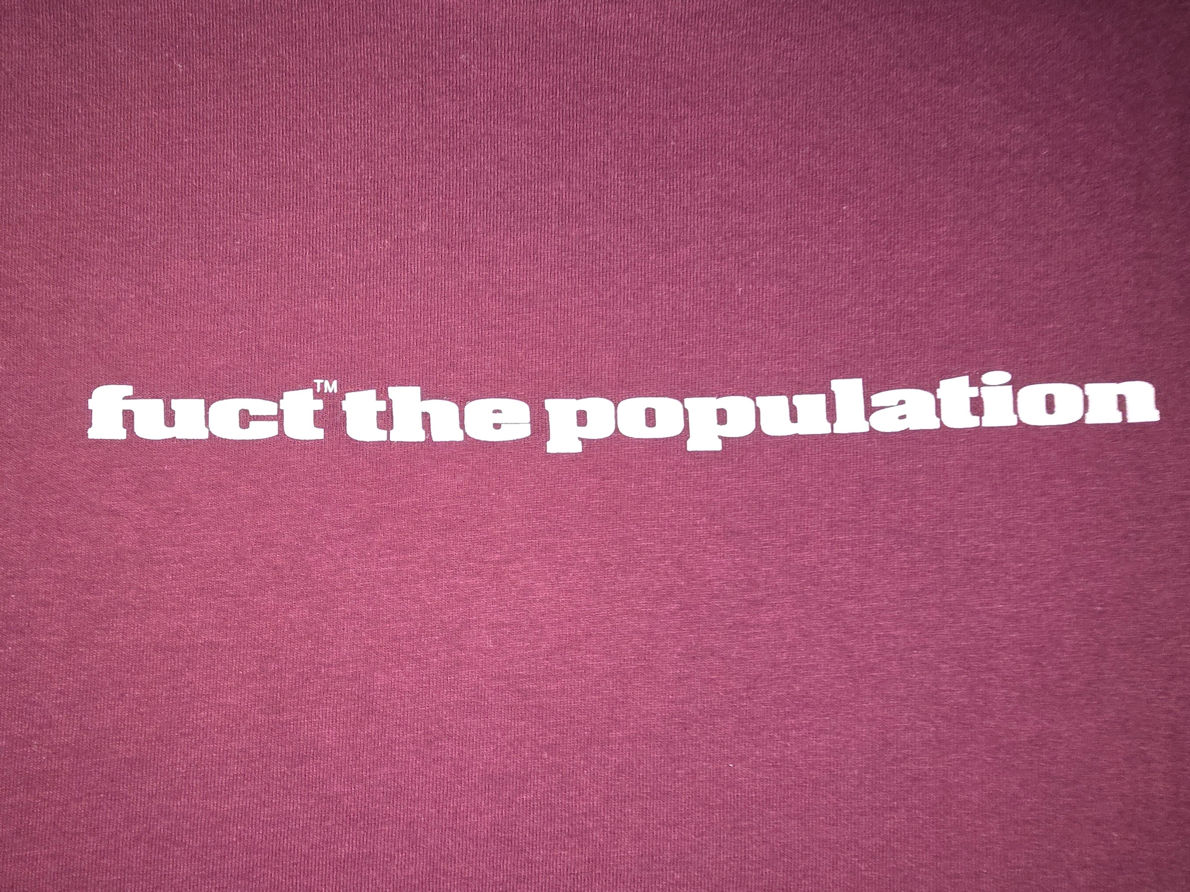 FUCT × Fuck The Population Fuct The Population Tee Size US M / EU 48-50 / 2 - 1 Thumbnail
