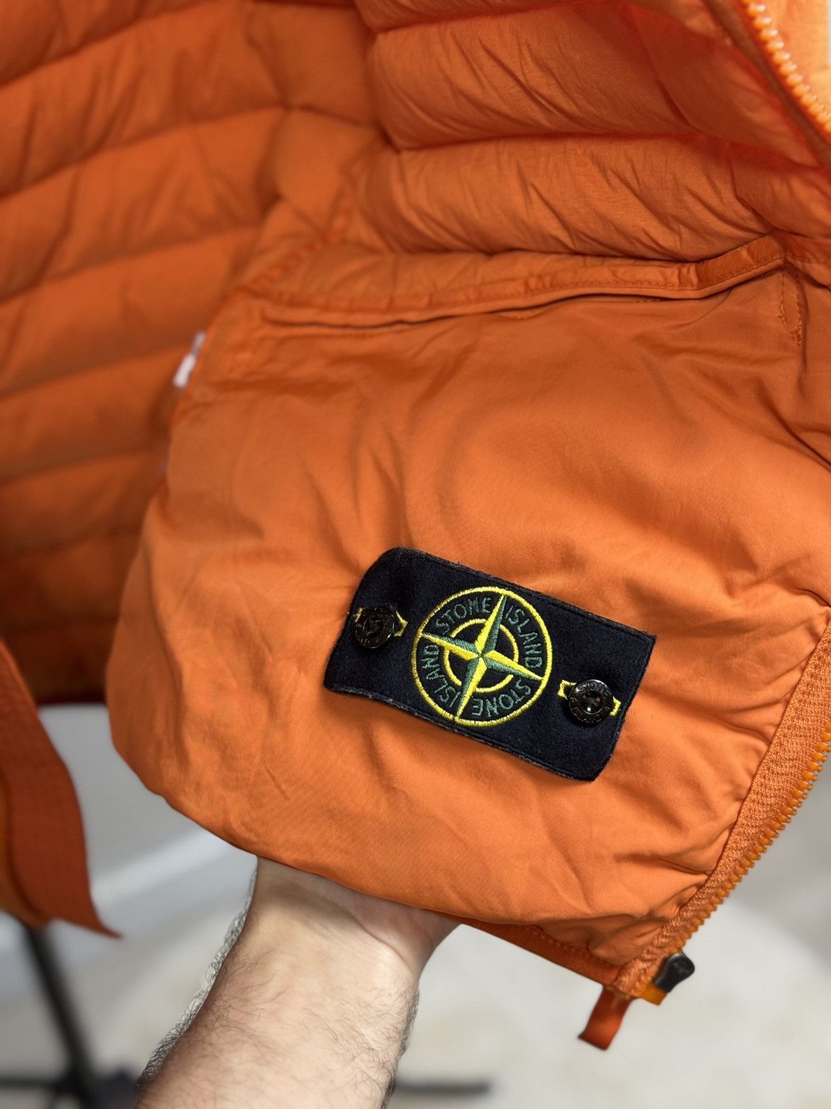 Stone Island Stone Island Insulated Puffer Jacket – Orange ( Size L) Size US L / EU 52-54 / 3 - 13 Thumbnail