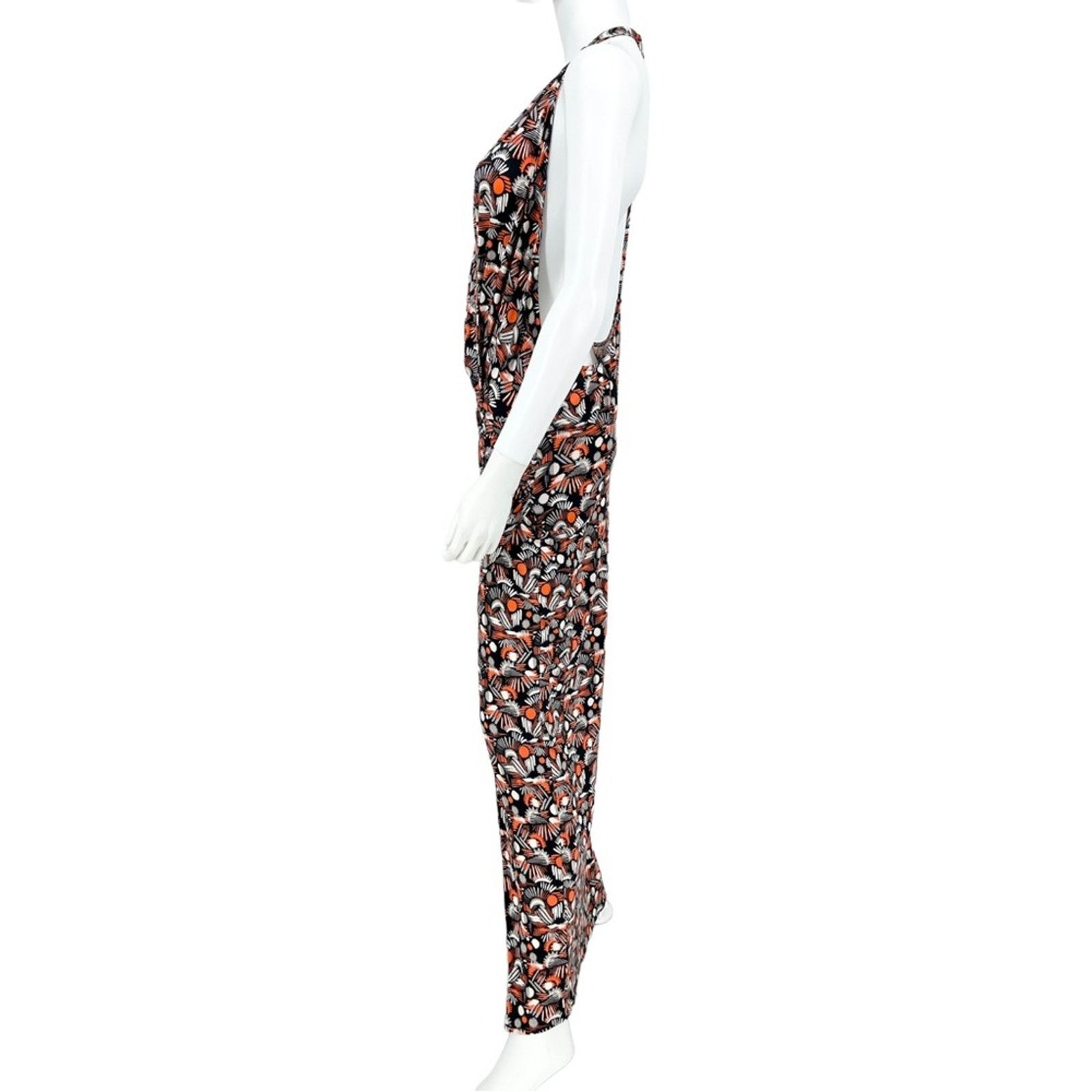 Free People Free People Daria Halter Maxi Dress Wrap Slit Plunge Large Size L / US 10 / IT 46 - 9 Thumbnail