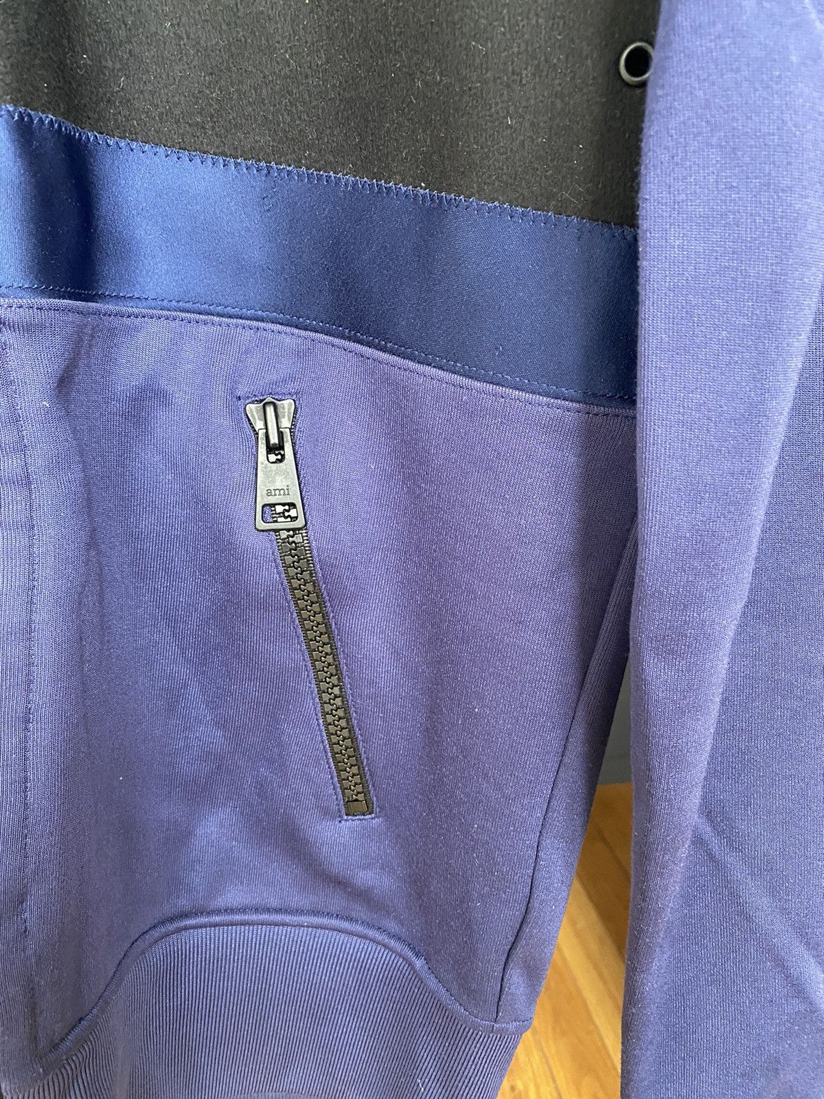 AMI AMI - Satin-Panelled Track Jacket - 2017 Size US XS / EU 42 / 0 - 12 Thumbnail