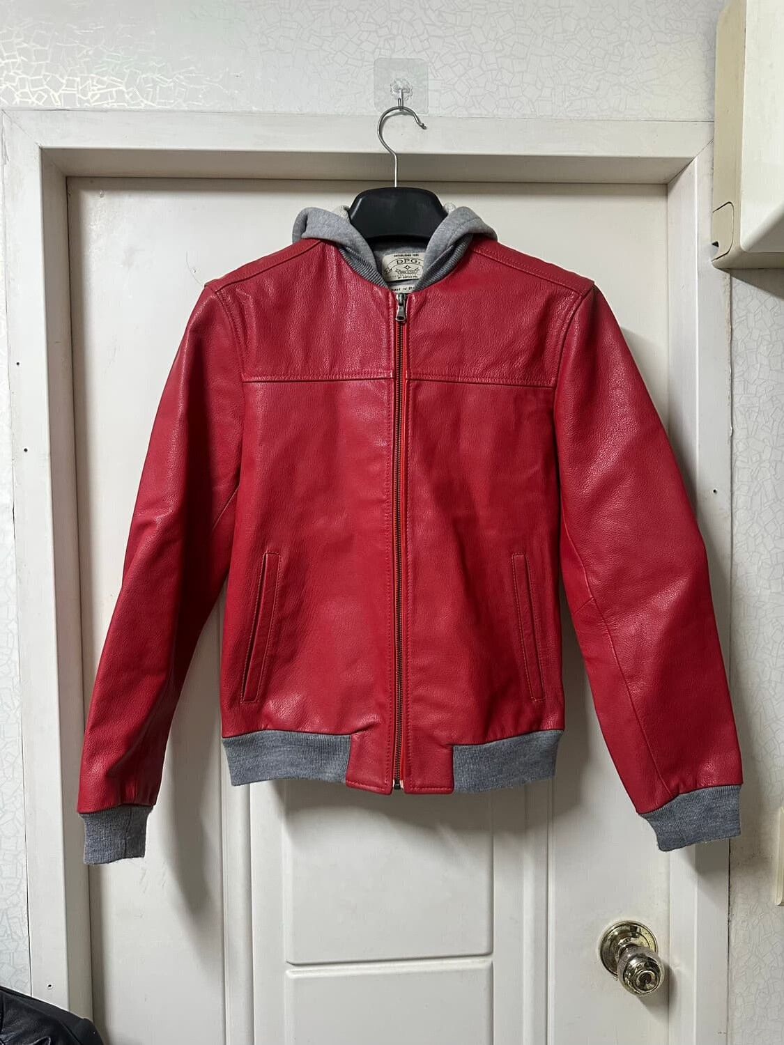 Prada Prada Sport Fit Vintage Leather Jacket Size US M / EU 48-50 / 2 - 1 Thumbnail