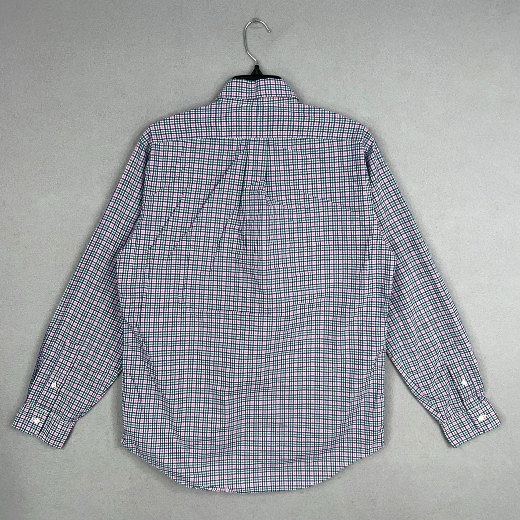 Ralph Lauren Ralph Lauren Shirt Mens Medium Pink Blue Green Plaid Classic Fit Stretch Preppy Size US M / EU 48-50 / 2 - 5 Thumbnail