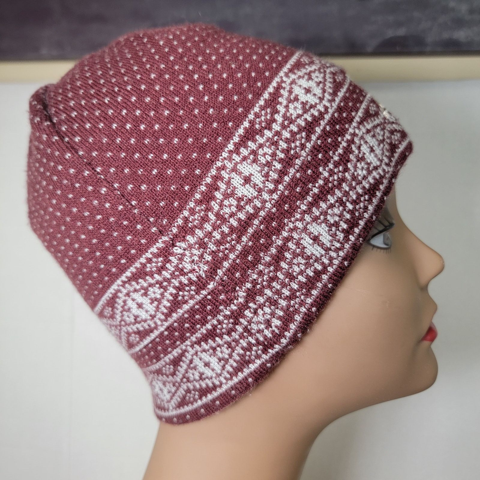 Adidas Adidas Texas A&M Maroon & Cream Knit Reversable Beanie Size ONE SIZE - 13 Thumbnail