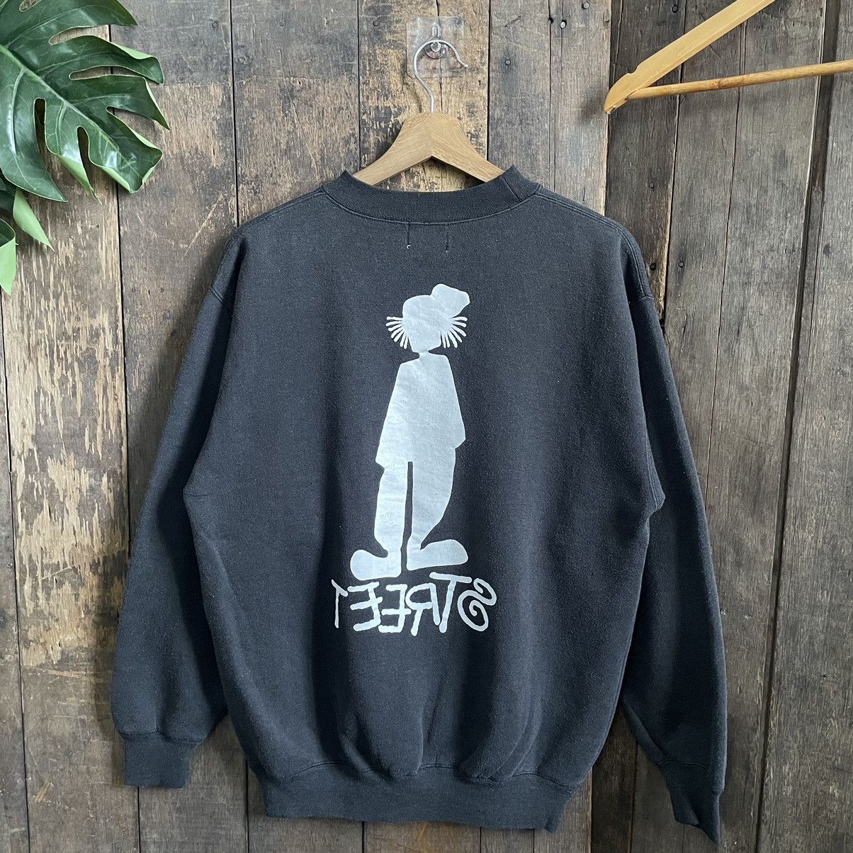 Vintage Inspired Stussy Stickman Street Crewneck Size US M / EU 48-50 / 2 - 1 Thumbnail