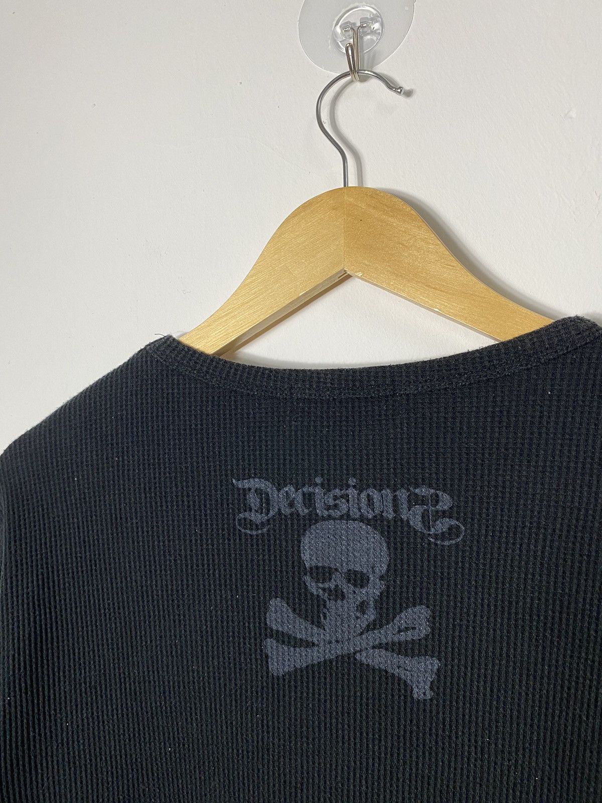 Other Decisions Skull Waffle Longsleeve T-shirt Size US S / EU 44-46 / 1 - 7 Thumbnail