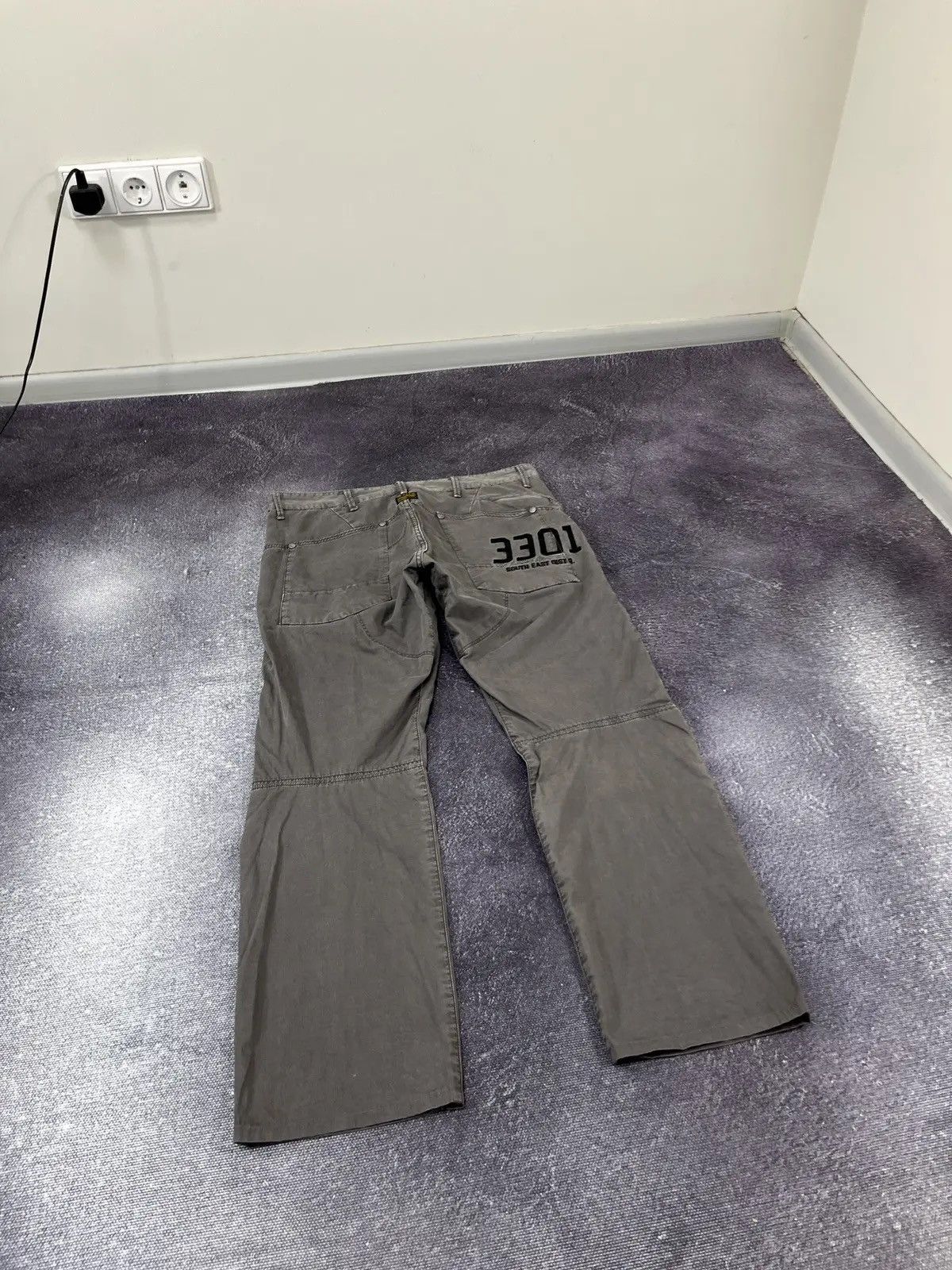 G-Star × Vintage Vintage G Star Raw Y2K Embroidered Logo Japanese Pants Size US 32 / EU 48 - 12 Thumbnail