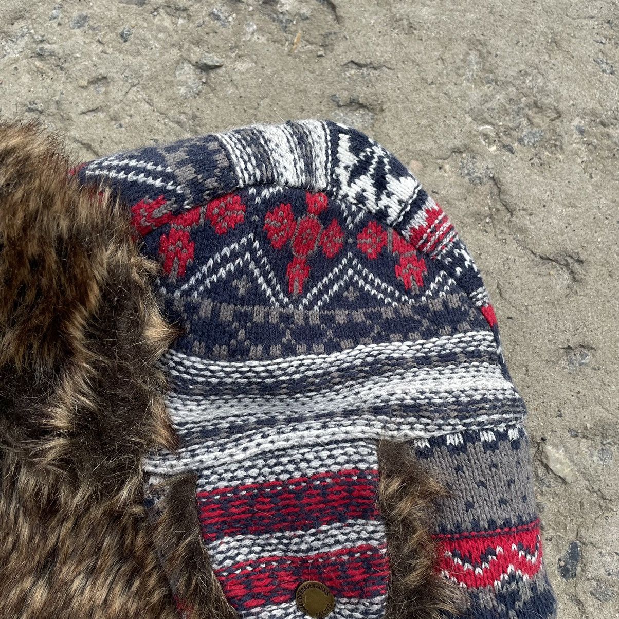 If Six Was Nine × Japanese Brand × Y/Project Vintage Fur Fear Trapper Y2K 90s Cap Hat Style Norway Size ONE SIZE - 4 Thumbnail
