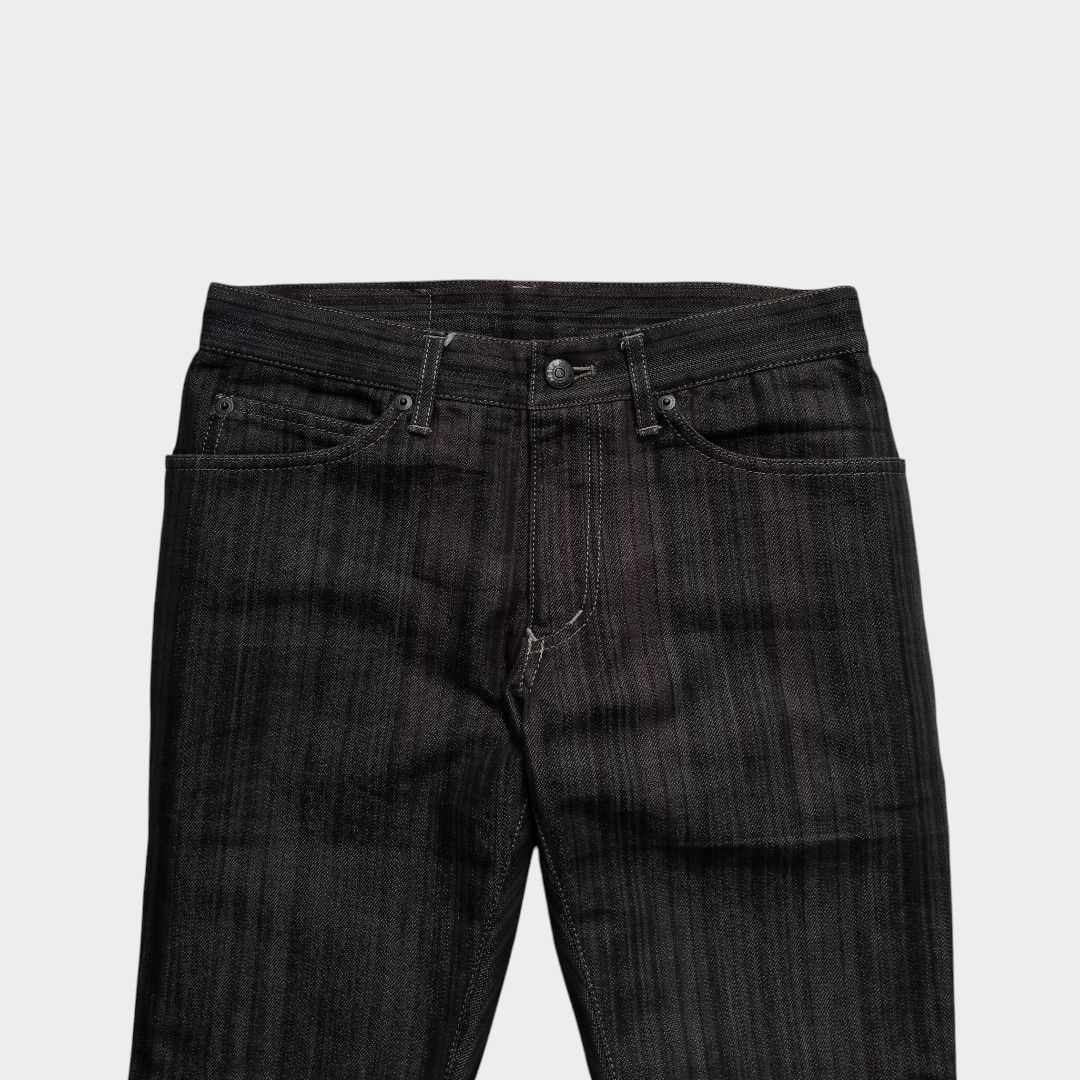 Tornado Mart Tete Homme stripe flared jean Size US 28 / EU 44 - 3 Thumbnail