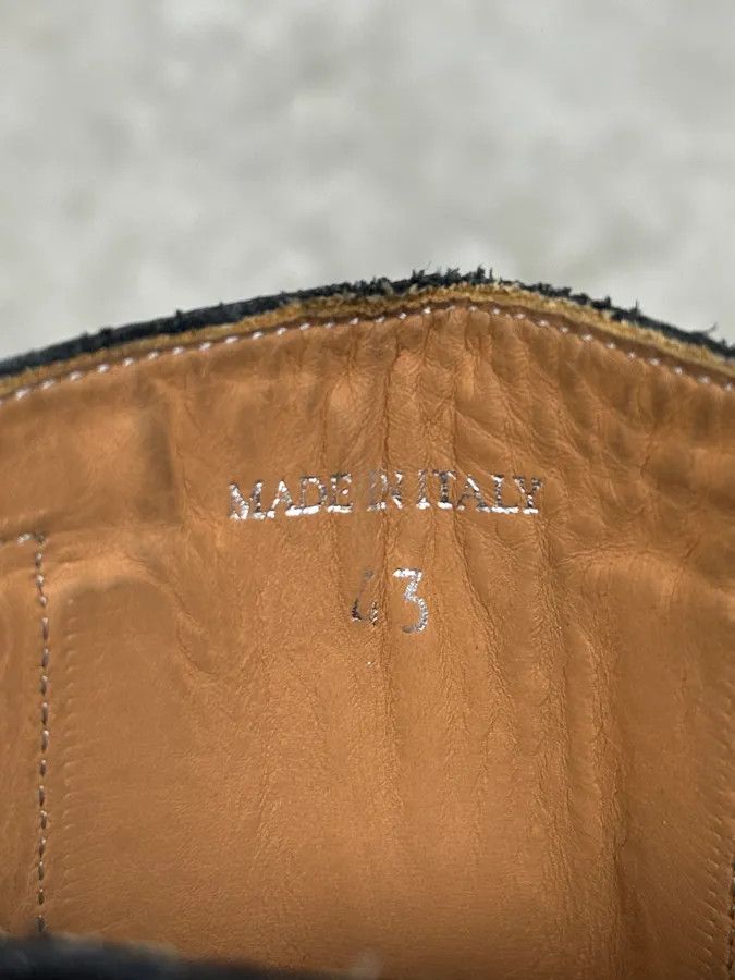 Maison Margiela Maison Margiela Black Premium Minimalist Leather Boots Size US 10 / EU 43 - 10 Thumbnail