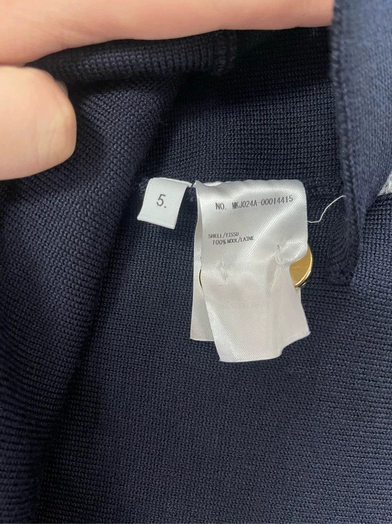 Thom Browne Thom Browne size5 Wool tuck-in jacket Size 42S - 4 Thumbnail