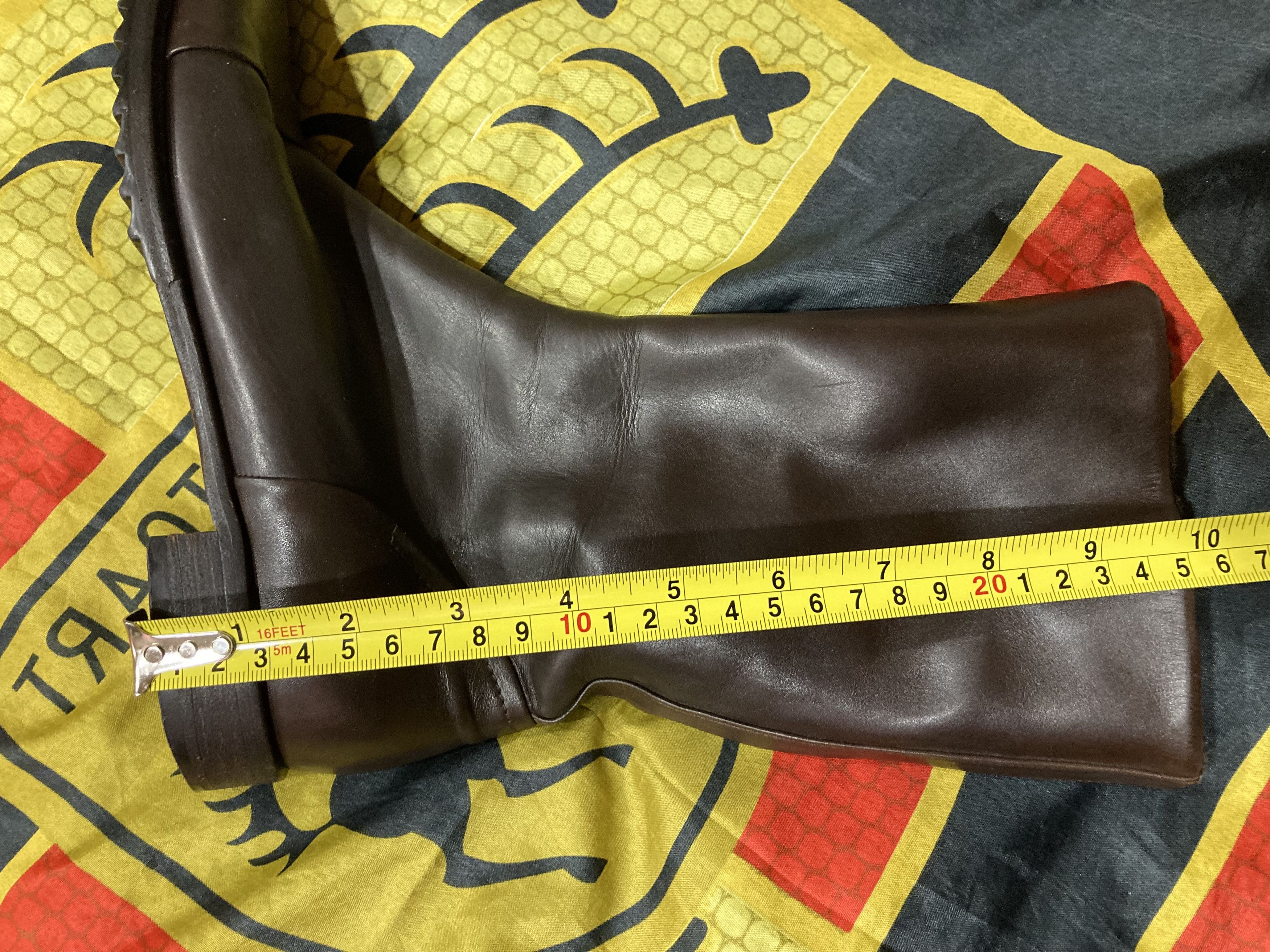 Jil Sander Vintage Jil Sander Classic Brown Leather Boots‎ Size US 7.5 / IT 37.5 - 3 Thumbnail