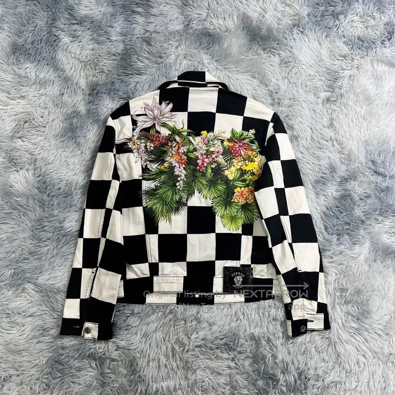 Versace Versace Plaid denim top Size US XXS / EU 40 - 2 Thumbnail