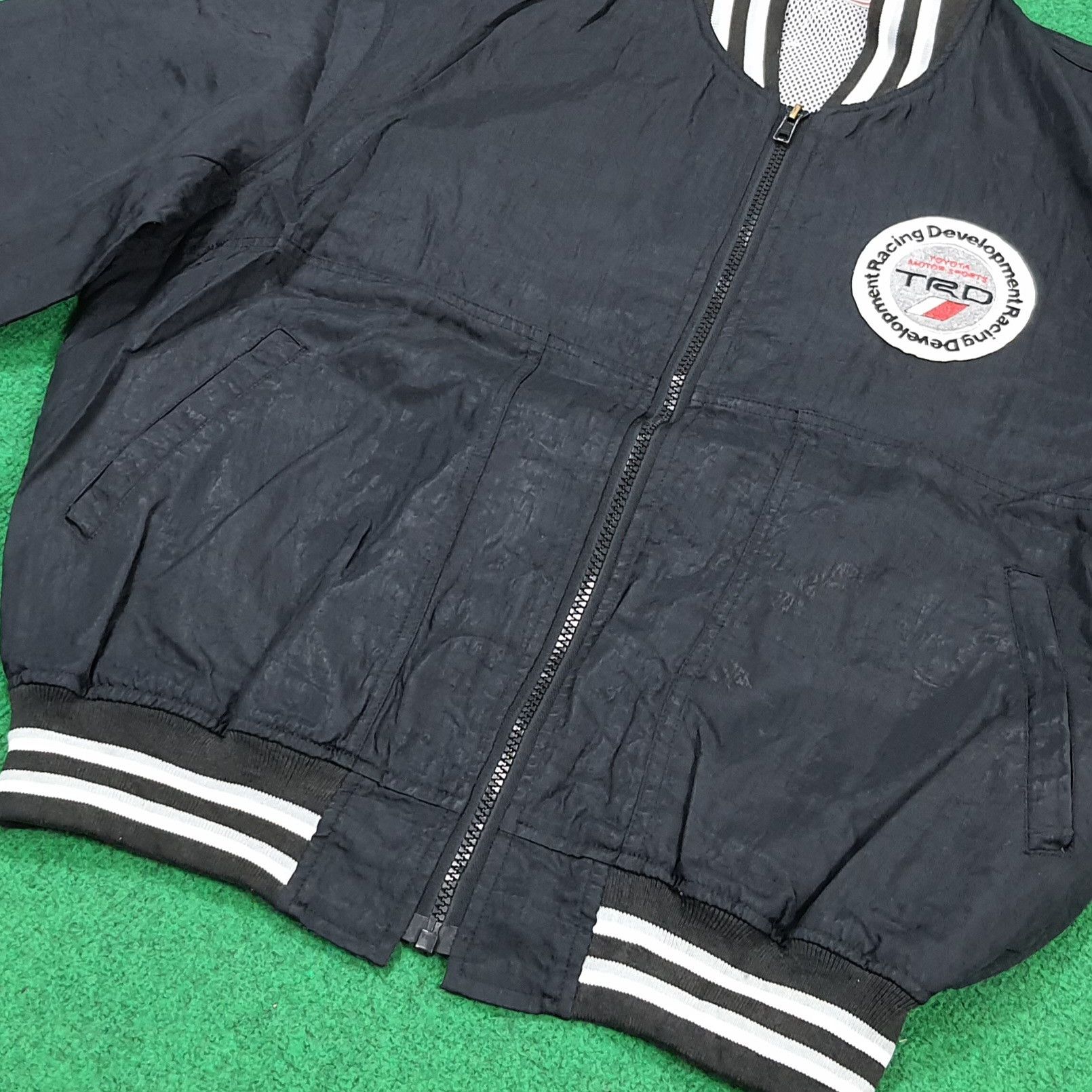 Japanese Brand Vintage 90s Toyota TRD Racing Jacket JDM Bomber C300N6 Size US M / EU 48-50 / 2 - 10 Thumbnail