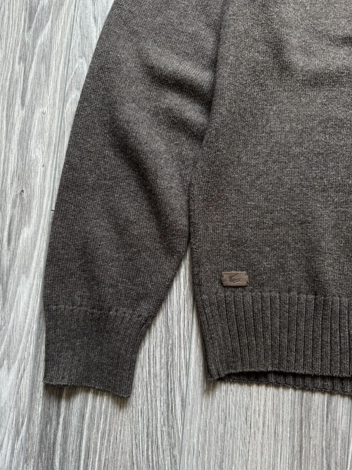 Lacoste Lacoste Black Label Brown Knitted Cardigan 5 Size US M / EU 48-50 / 2 - 4 Thumbnail