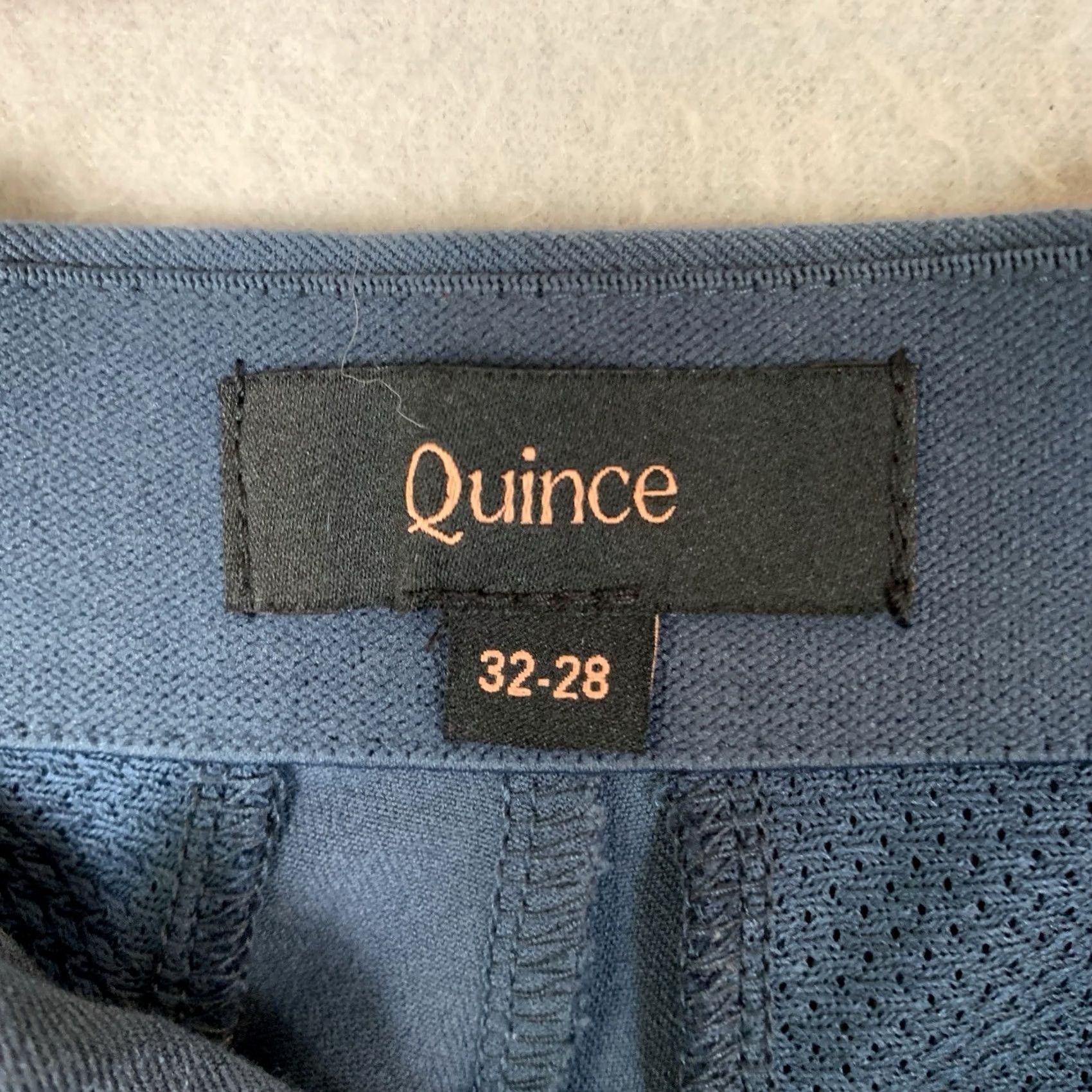 Quince Quince Pants Men 32x28 Ocean Blue Ultra-Stretch 24/7 Smart Chino Office Siren Size US 32 / EU 48 - 3 Thumbnail