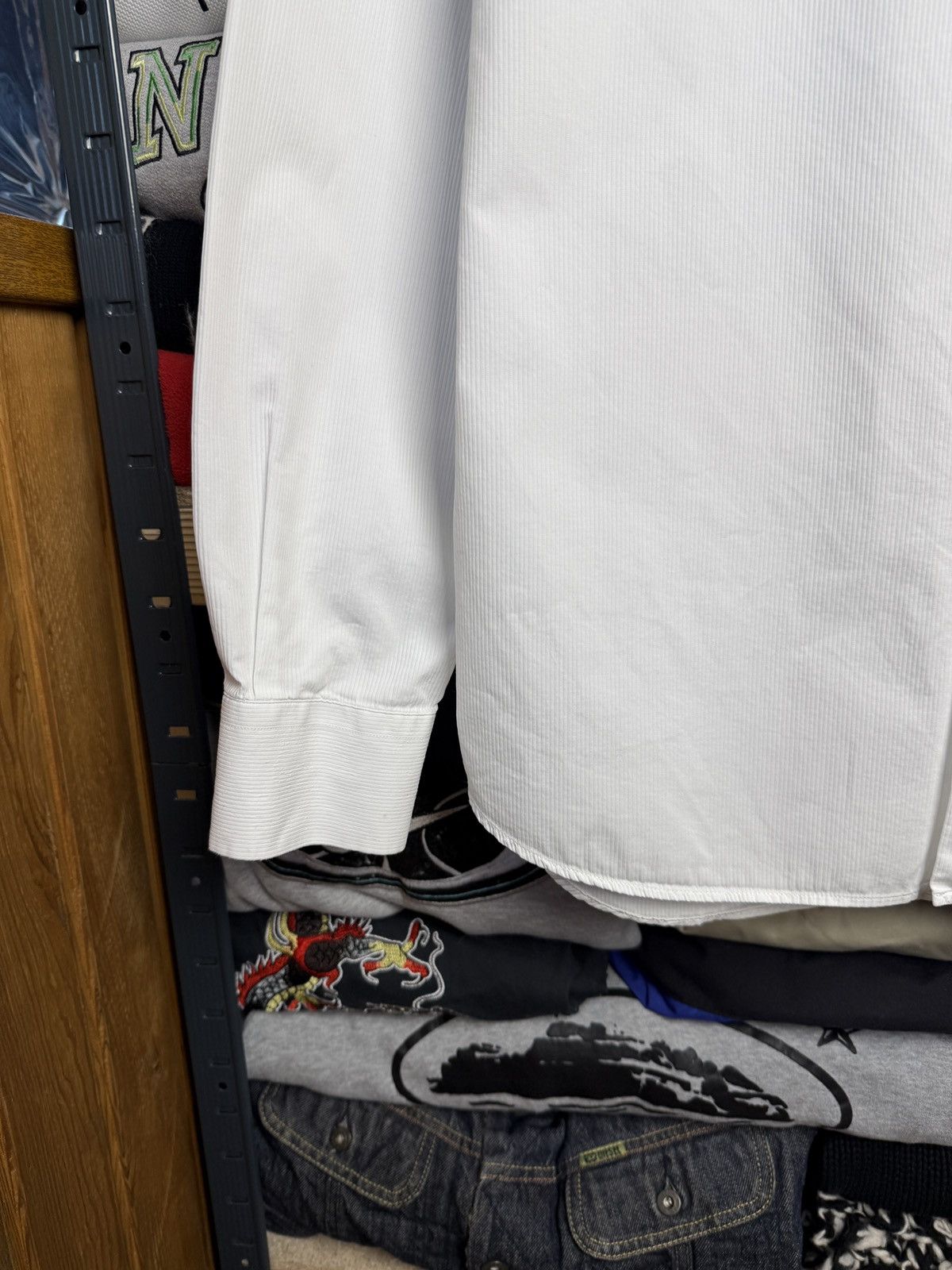 Prada Prada white Shirt Luxury Size US L / EU 52-54 / 3 - 4 Thumbnail