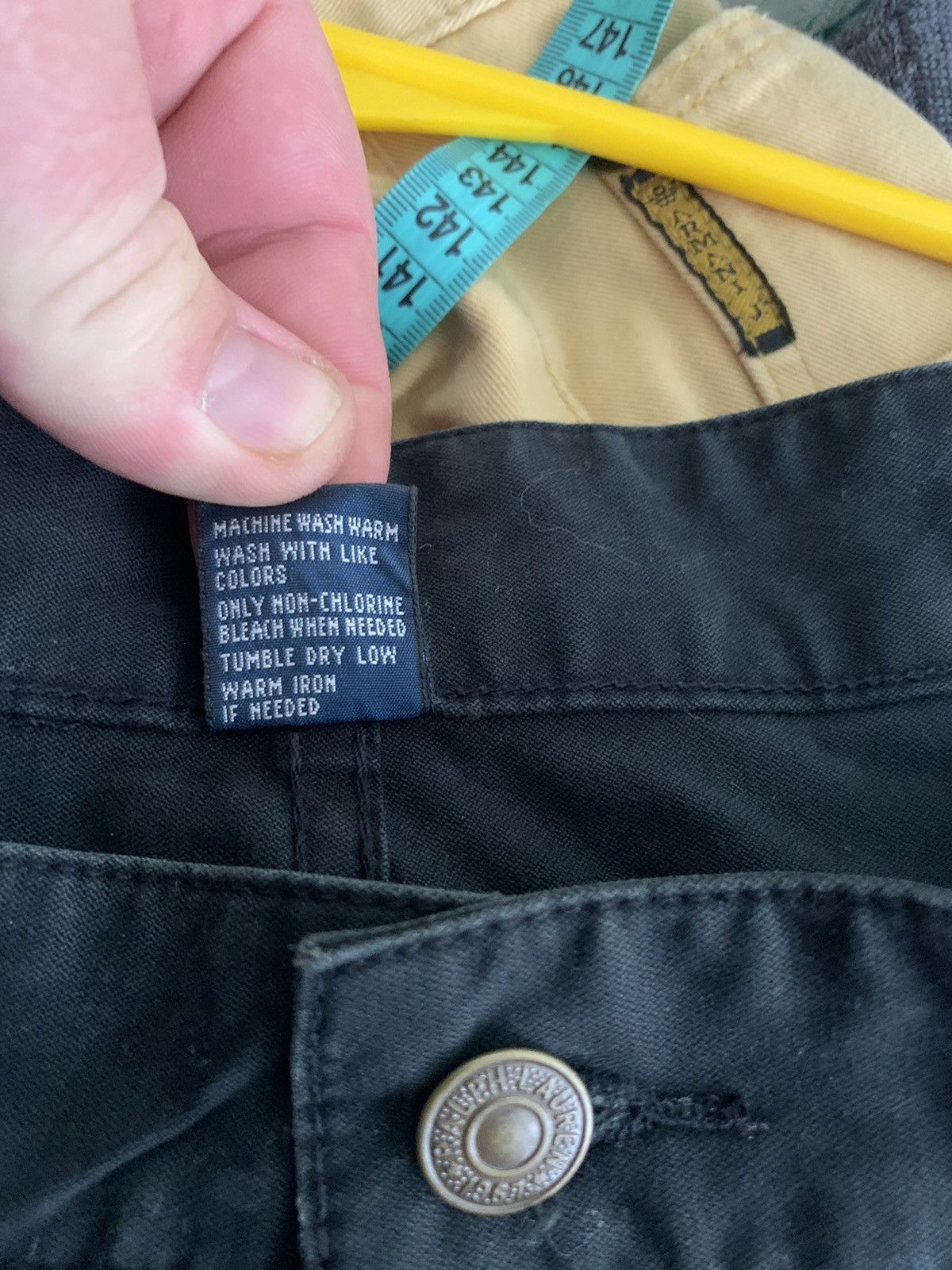 Polo Ralph Lauren × Ralph Lauren × Vintage Polo Ralph Lauren Vintage 90’s Men’s Dark Green Chino Pants Size US 36 / EU 52 - 11 Thumbnail