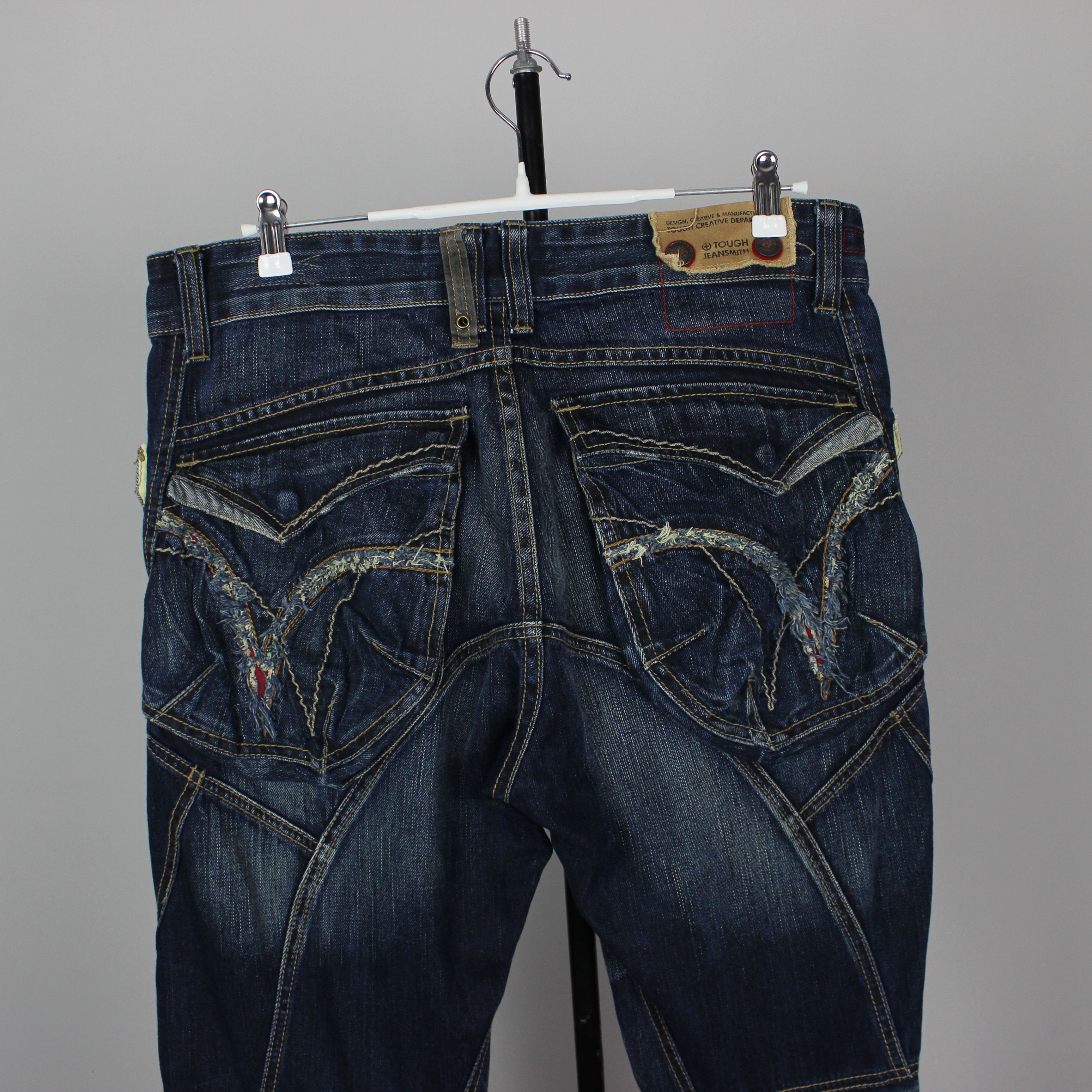 Vintage Vintage y2k Tough Jeansmith Japanese Style Denim Pants Size US 36 / EU 52 - 8 Thumbnail