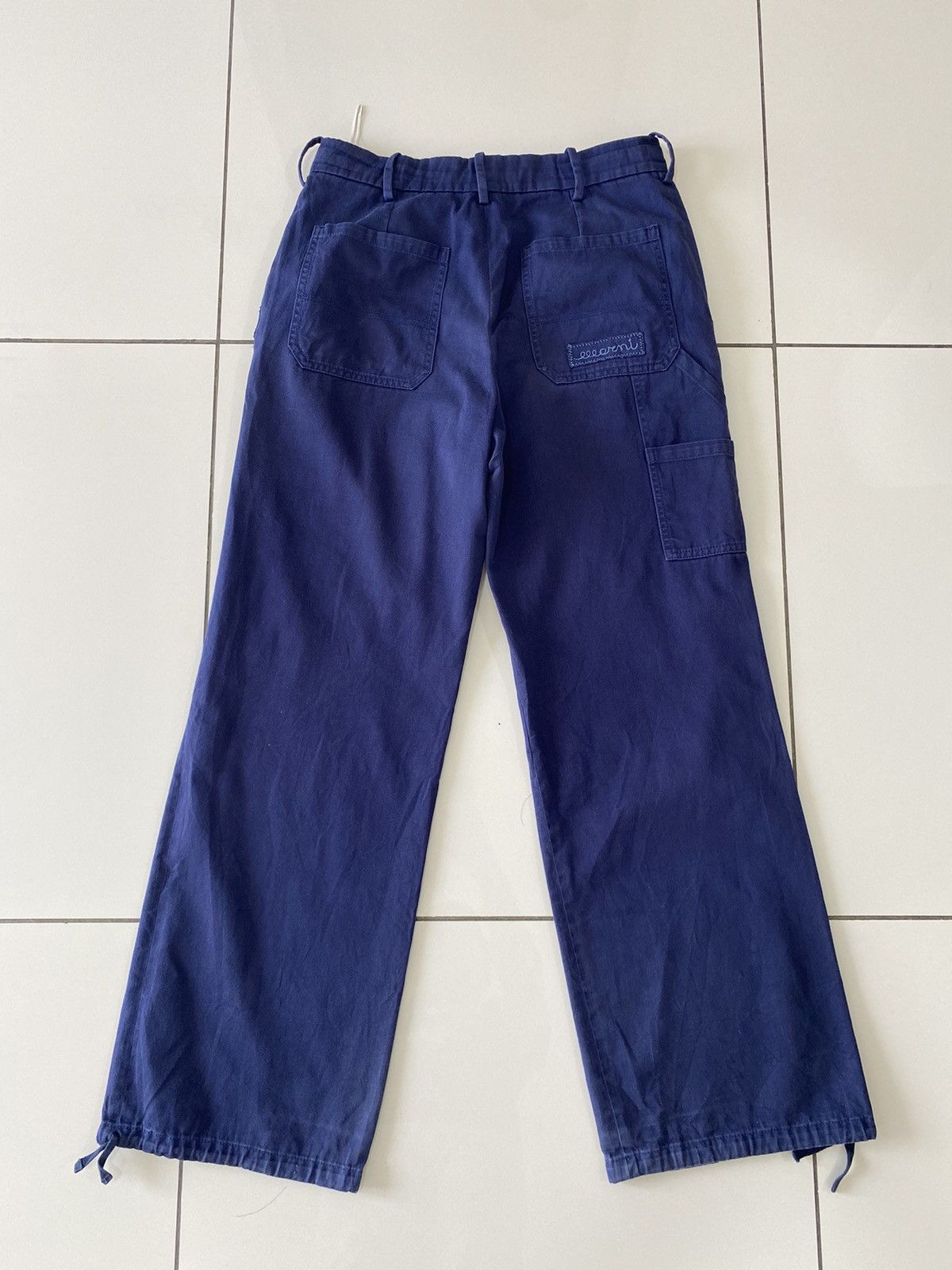Designer × Marni Marni Logo Embroided Baggy Pants Size 30" / US 8 / IT 44 - 13 Thumbnail