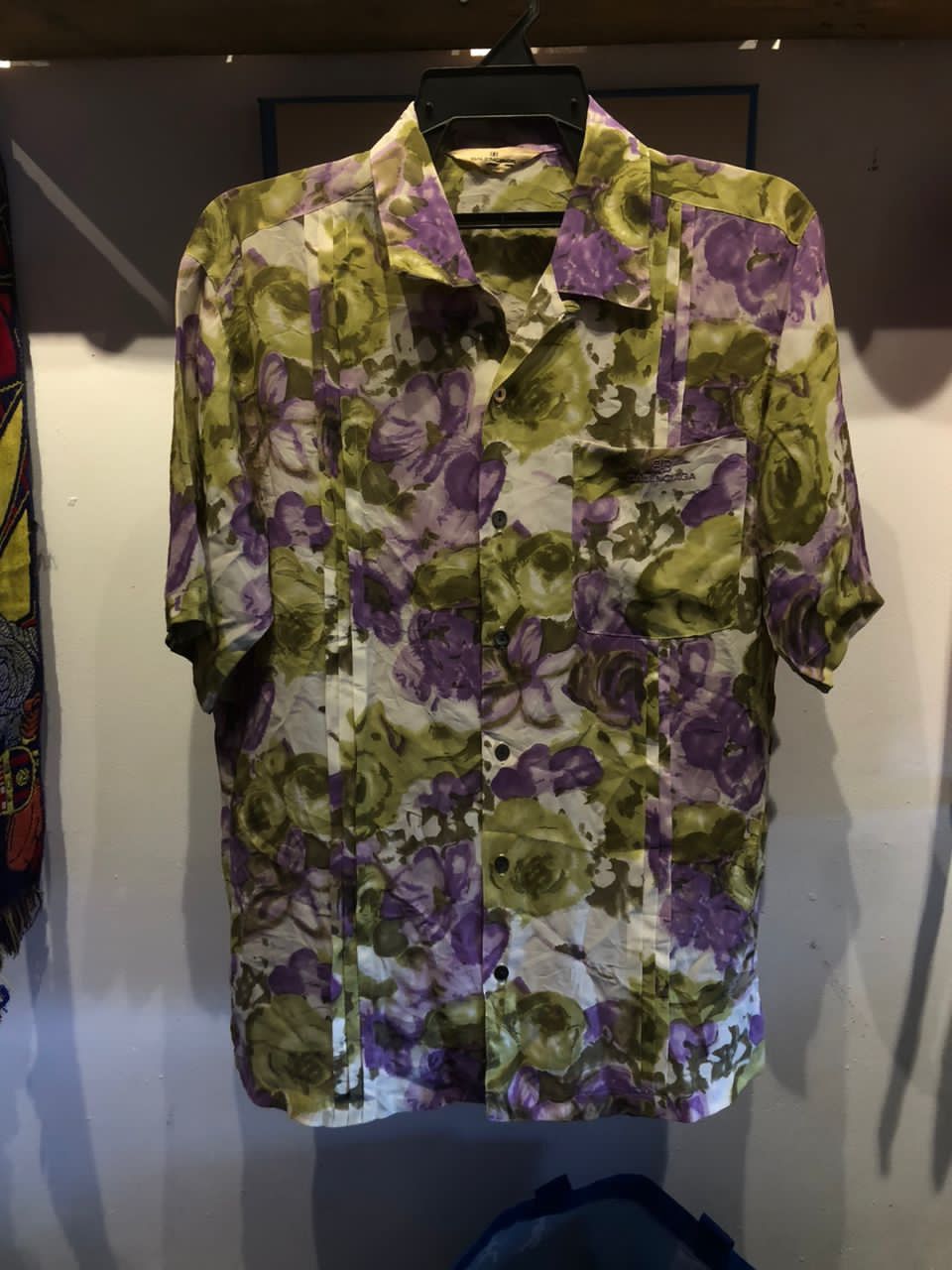 Vintage Balenciaga Floral Shirt