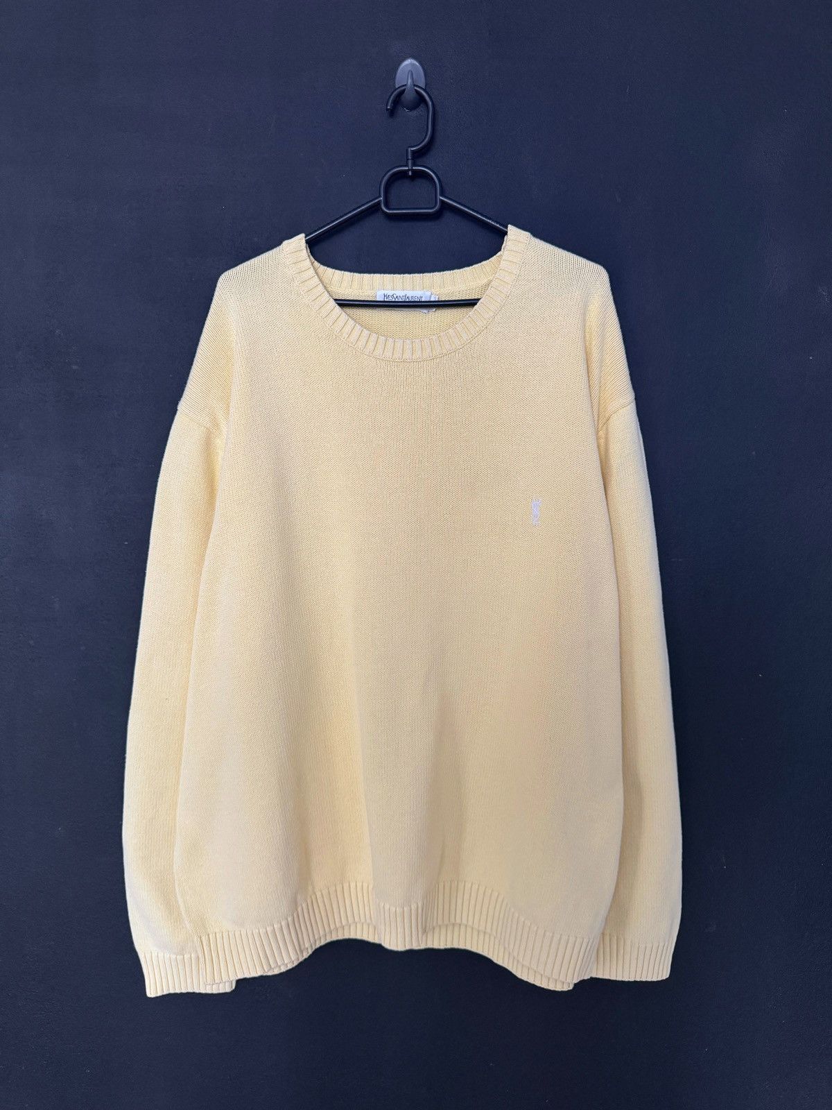 Yves Saint Laurent Vintage Yves Saint Laurent Knitwear Sweater Size US XXL / EU 58 / 5 - 1 Thumbnail