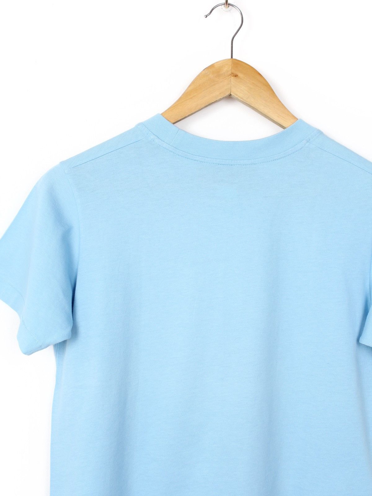 Gucci Gucci Light Blue Big Logo Cotton T-shirt Size S / US 4 / IT 40 - 3 Thumbnail