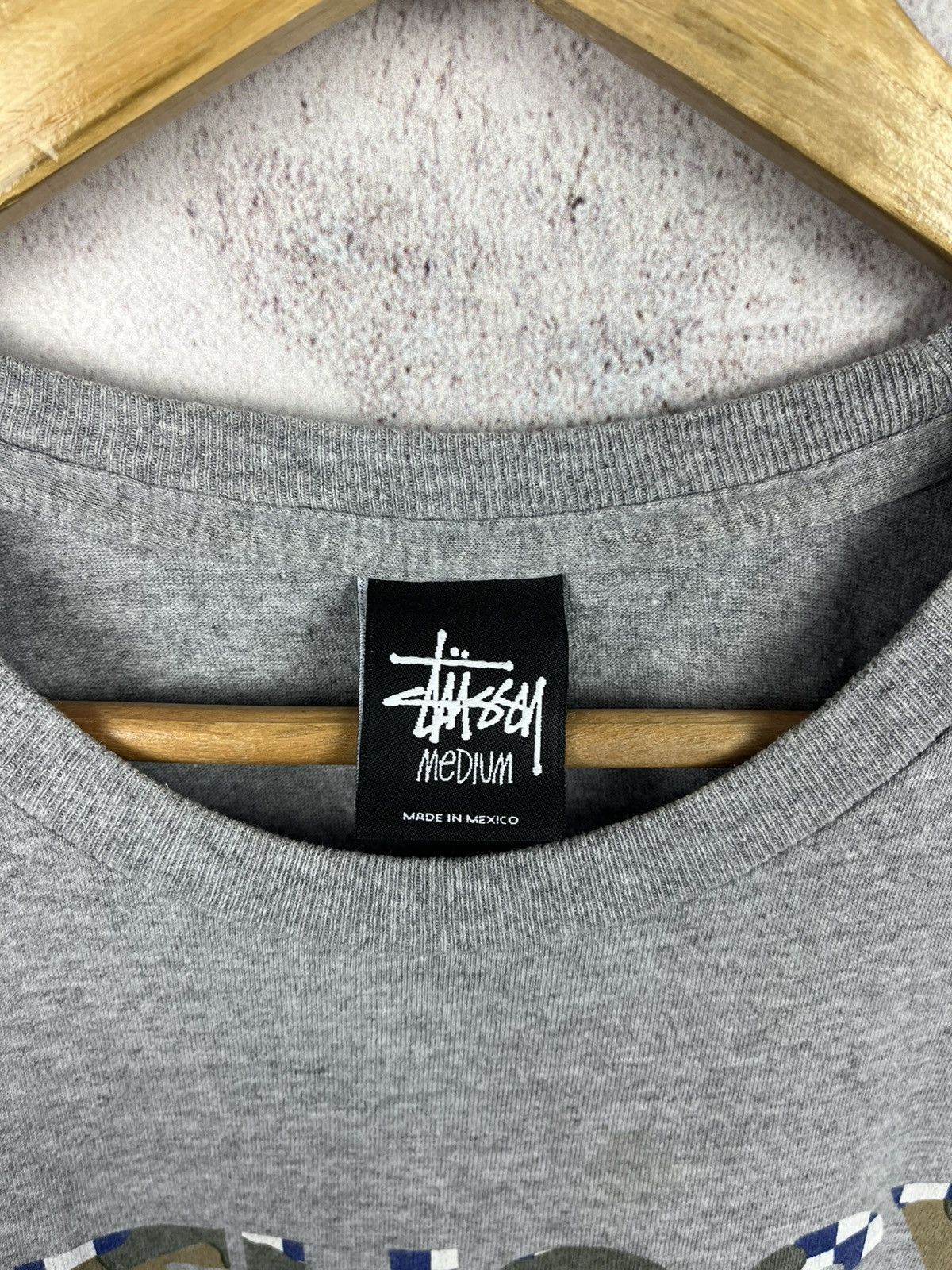 Stussy Vintage Stussy No. 4 Logo Printed T-Shirt Hype Retro Y2K Size US M / EU 48-50 / 2 - 6 Thumbnail