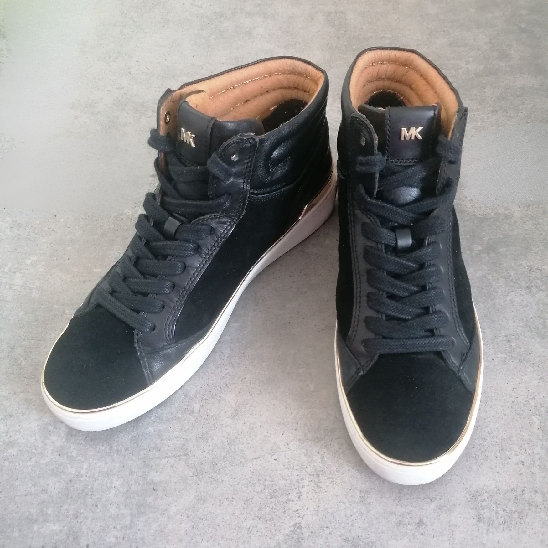 Michael Kors Michael Kors Kyle Leather & Suede high-top sneakers Size US 8 / IT 38 - 4 Thumbnail