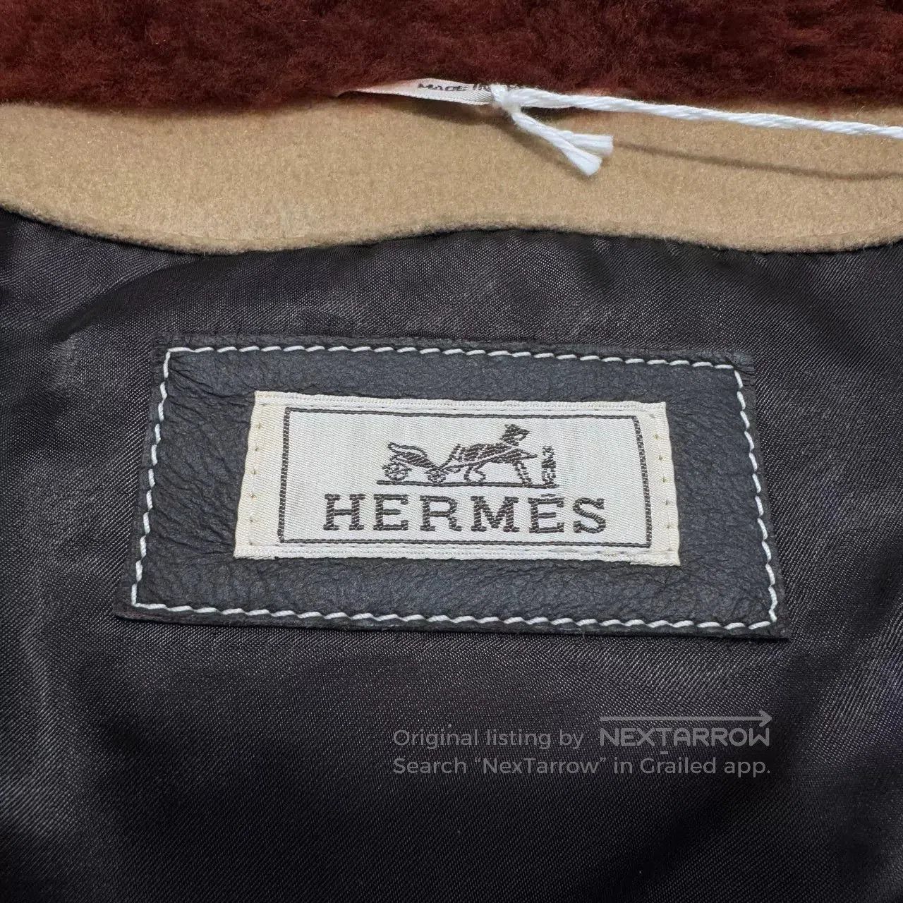 Hermes Hermes Spliced Cotton Coat. Size US L / EU 52-54 / 3 - 2 Thumbnail