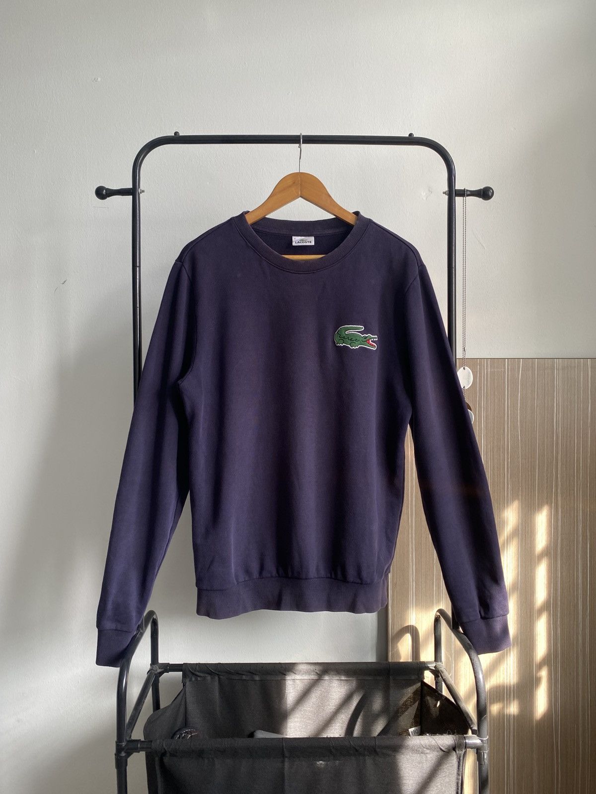 Lacoste 🔥 🔥 OFFER ME NOW ‼️ VTG Rare LACOSTE Sweatshirt on patches Size US L / EU 52-54 / 3 - 1 Thumbnail
