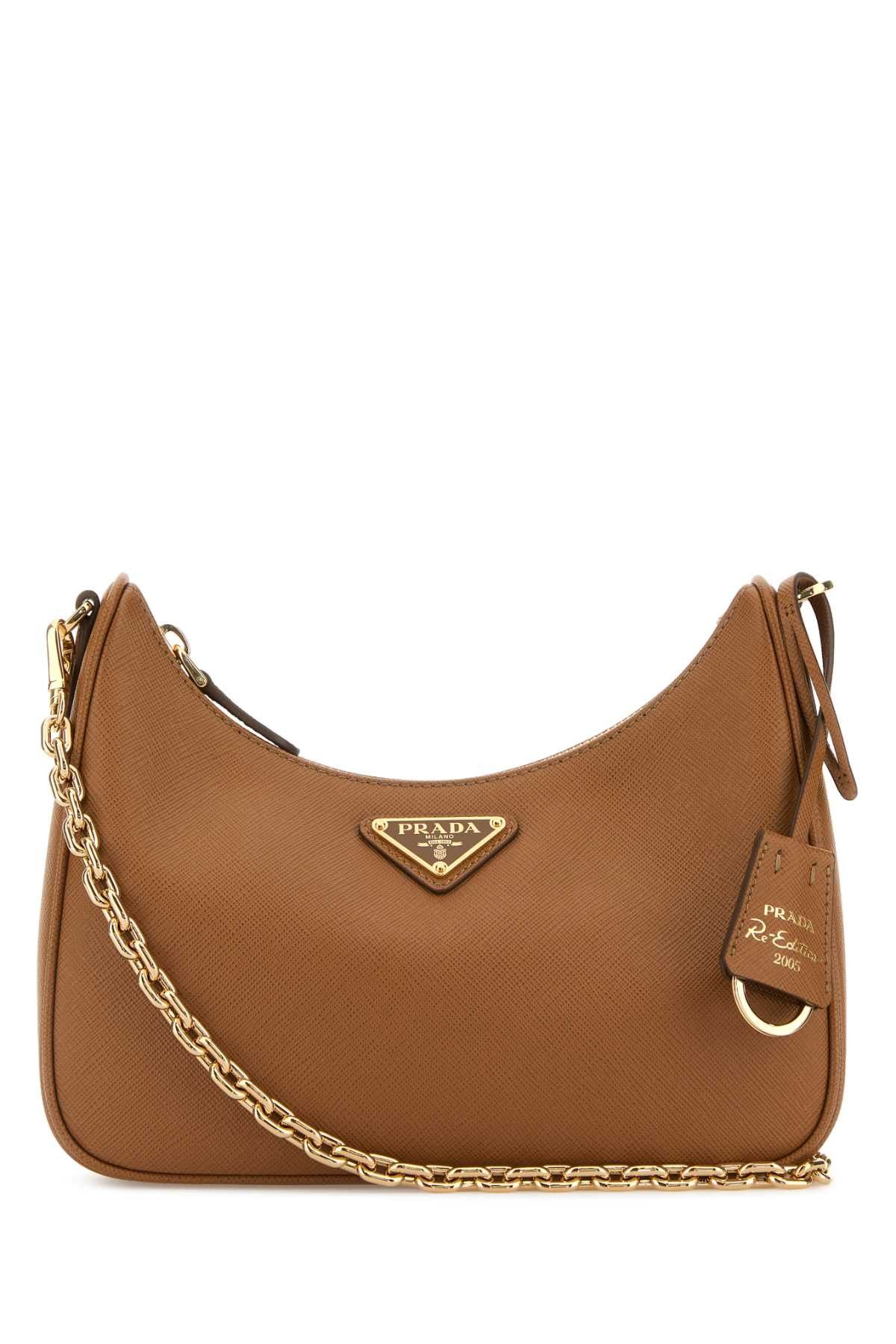 Prada Camel Leather Re-Edition 2005 Shoulder Bag Size ONE SIZE - 1 Thumbnail