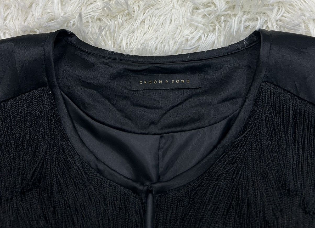 Japanese Brand Japanese Brand Croon a Song Crop Top Rayon Jacket Size S / US 4 / IT 40 - 7 Thumbnail