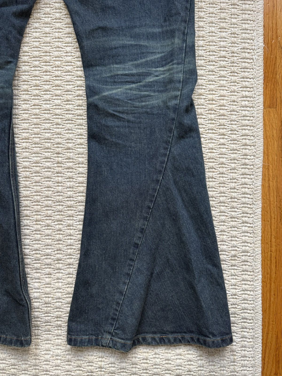 KOZABURO 3D Bootcut Jeans - Washed Indigo Size US 29 - 5 Thumbnail