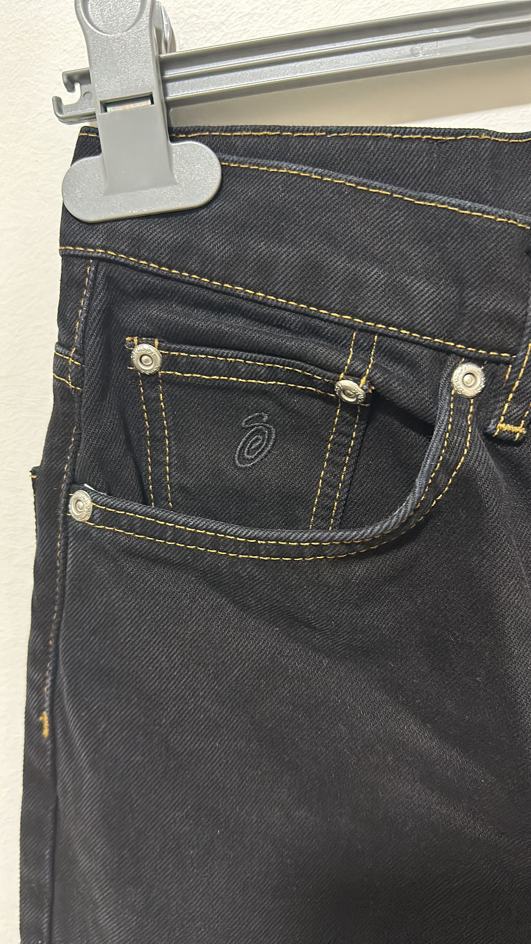 Stussy Stussy Classic Jean Washed Black Size 28 Size US 28 / EU 44 - 3 Thumbnail