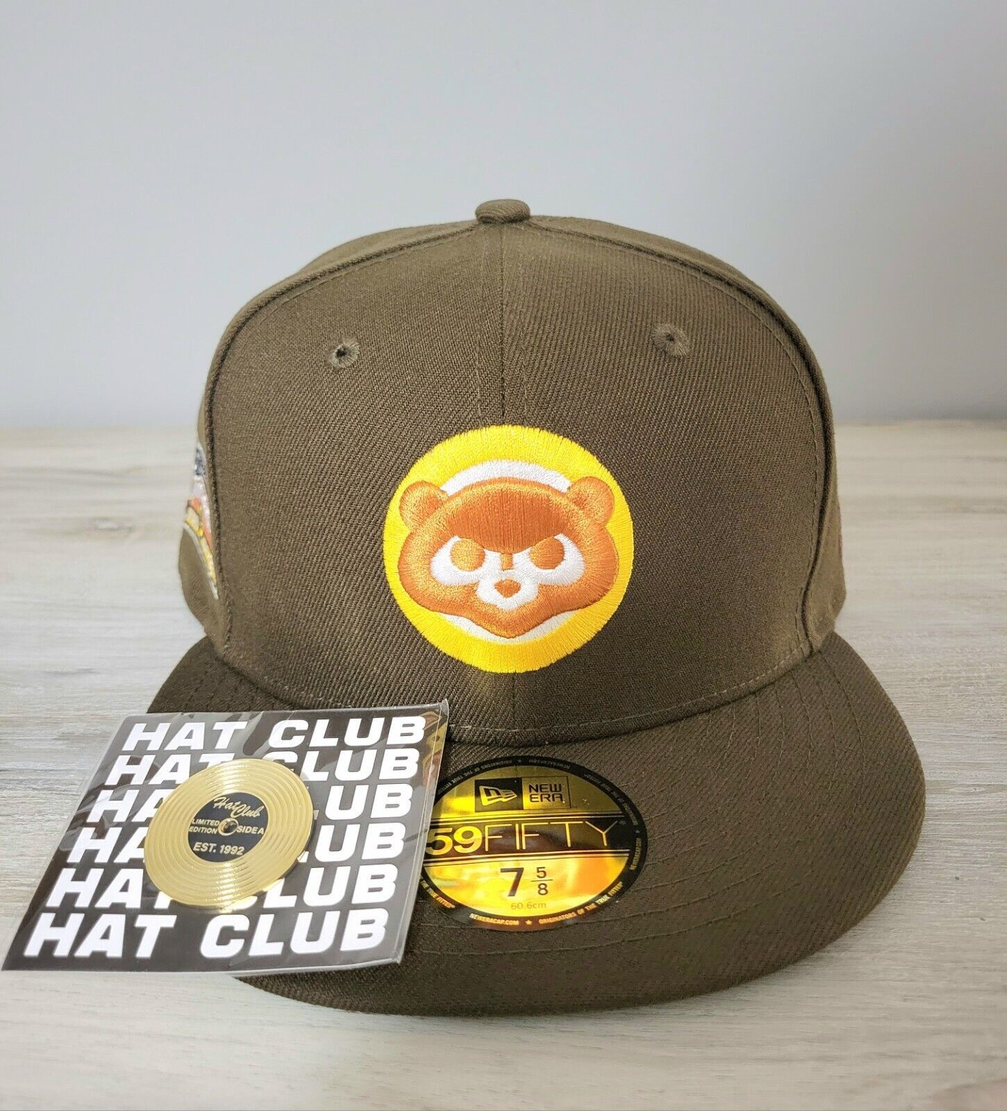 Hat Club 7 5/8 Hat Club Chicago Cubs Aux Pack Kanye West with Pin Size ONE SIZE - 1 Thumbnail