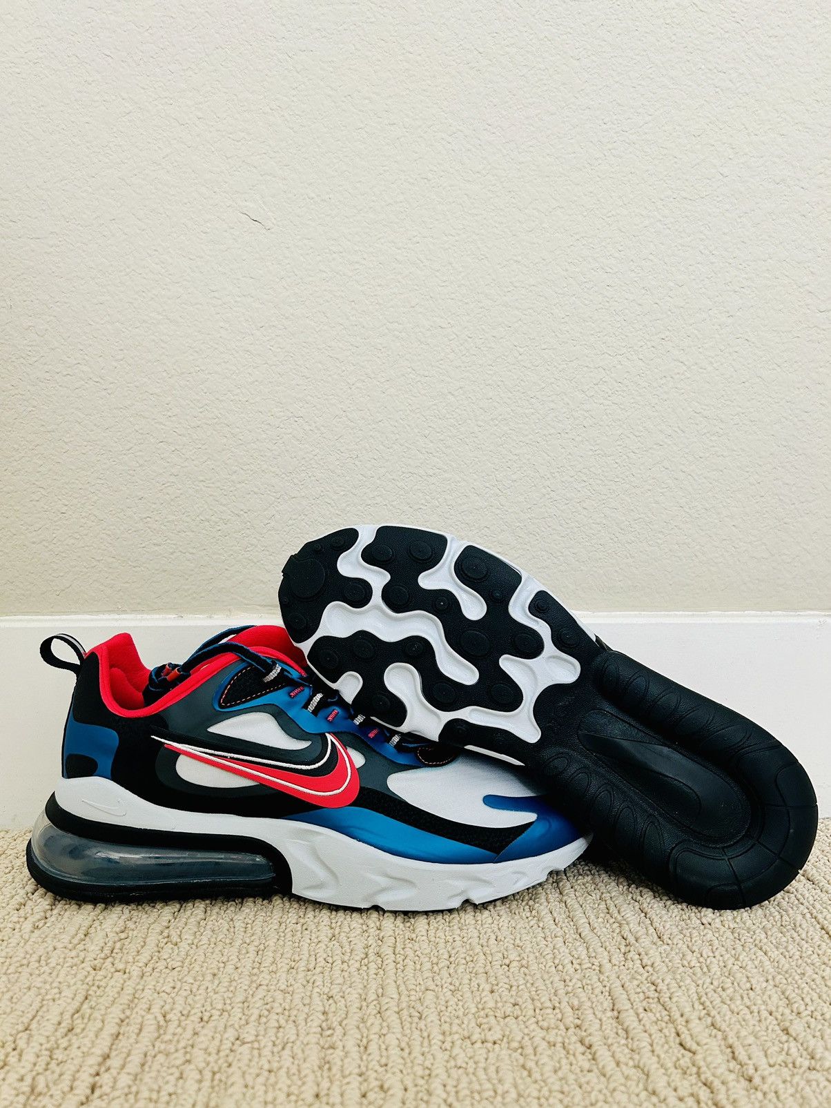 Nike NEW Air Max 270 React ‘Time Capsule’ (Discontinued Design) Size US 10 / EU 43 - 8 Thumbnail