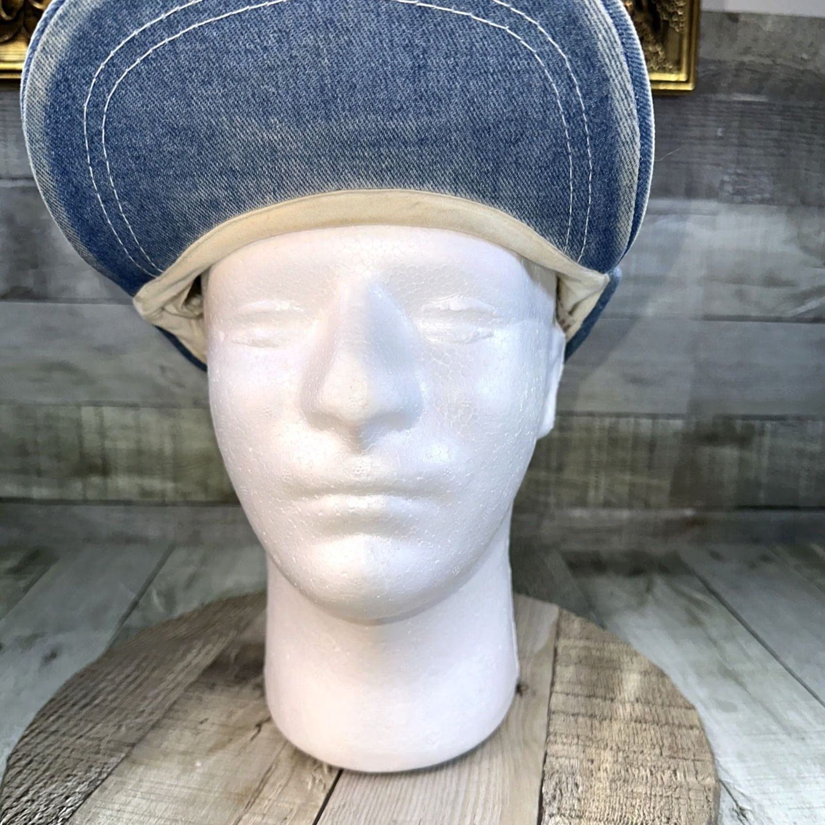 Denime VINTAGE Betmar Denim Hat One Size Flipped Bill Size ONE SIZE - 3 Thumbnail