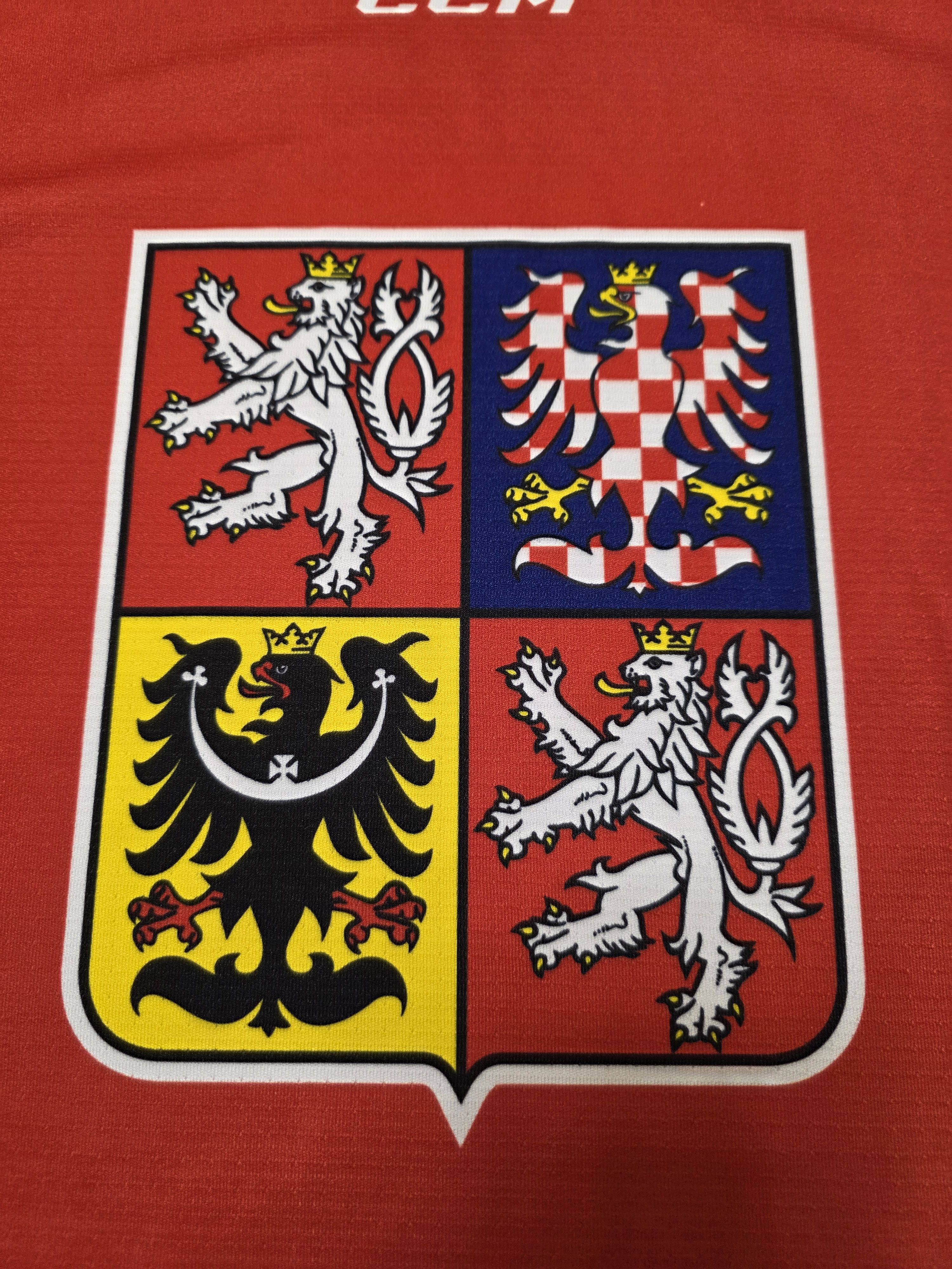 All Sport CZECH REPUBLIC HOCKEY JERSEY CZECHIA HOCKEY SHIRT WOLD CUP Size US S / EU 44-46 / 1 - 4 Thumbnail