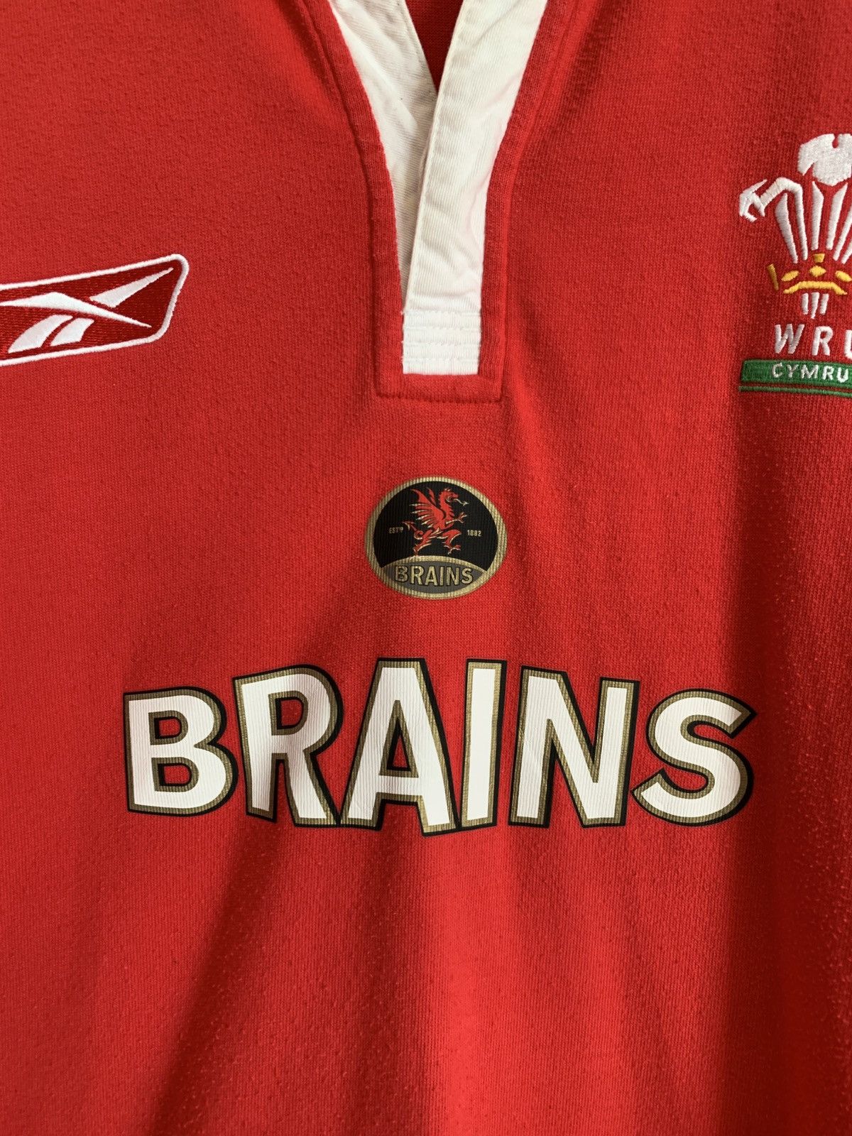 Reebok Wales 2003 Vintage Rugby Union Shirt Reebok Jersey Size L Size US L / EU 52-54 / 3 - 4 Thumbnail
