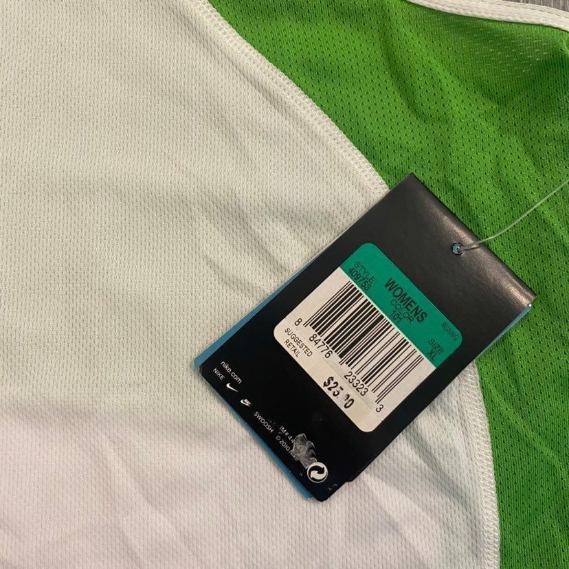 Nike Nike NWT White Green Tank Womens XL Bin N-31 Size XL / US 12-14 / IT 48-50 - 3 Thumbnail