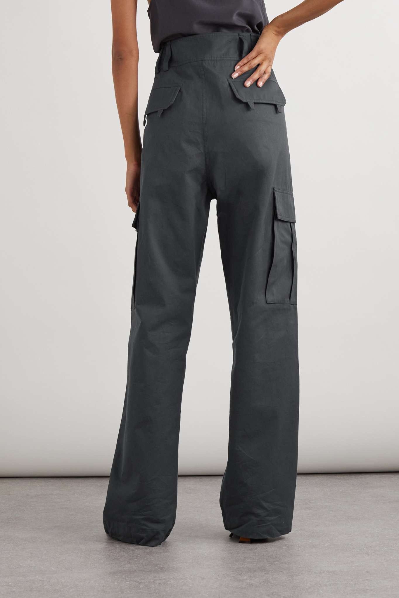 Saint Laurent Paris o1y0126 Cargo Pant in Dark Gray Size 30" / US 8 / IT 44 - 3 Thumbnail