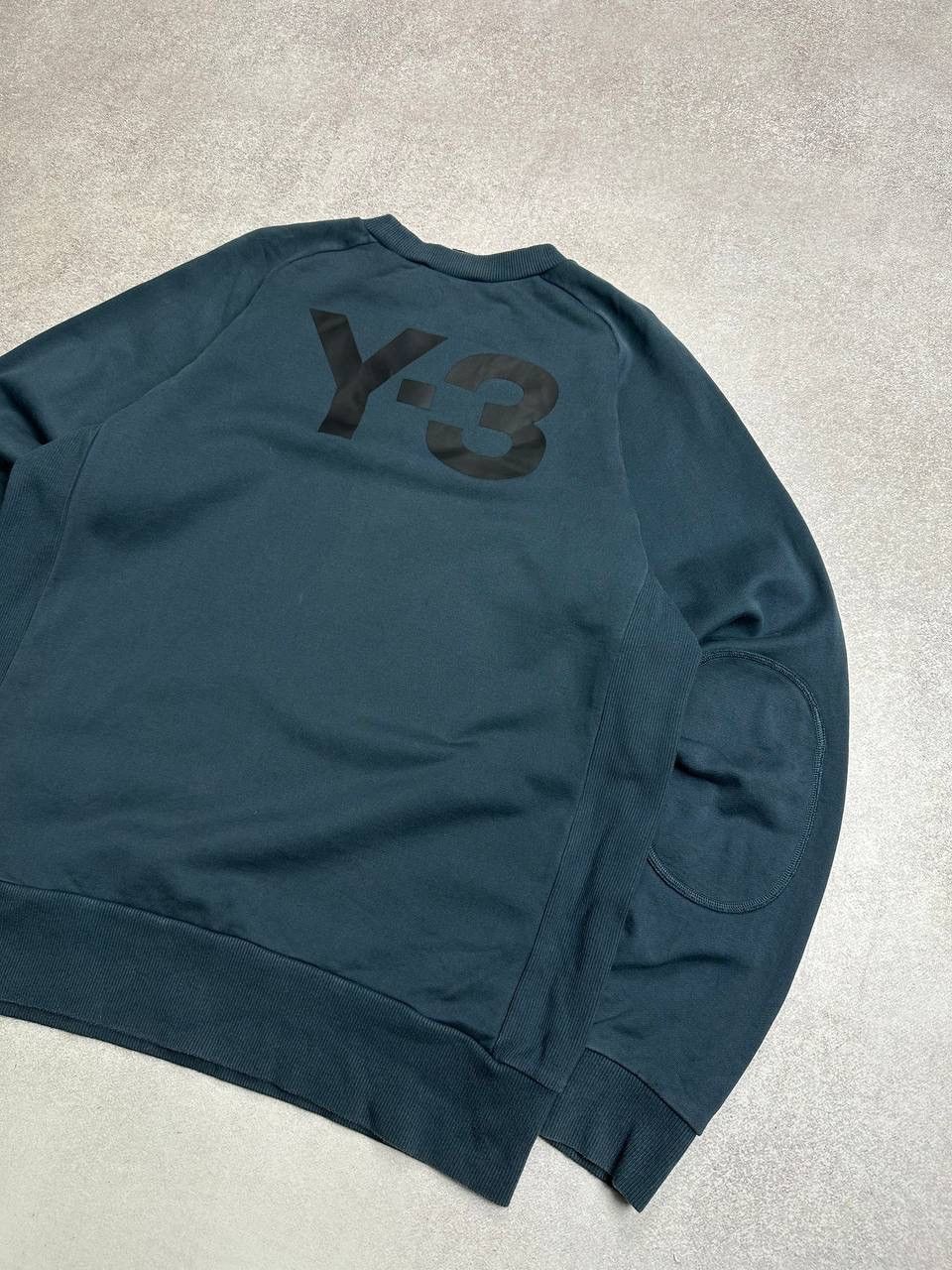Yohji Yamamoto Adidas Yohji Yamamoto Y-3 Big Logo Sweatshirt Size US XL / EU 56 / 4 - 4 Thumbnail